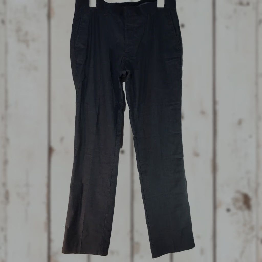 H&M VINTAGE H&M Dress Pants Mens Regular Fit Gray 33X32 Business Casual Formal Party Size US 33 - 1 Thumbnail