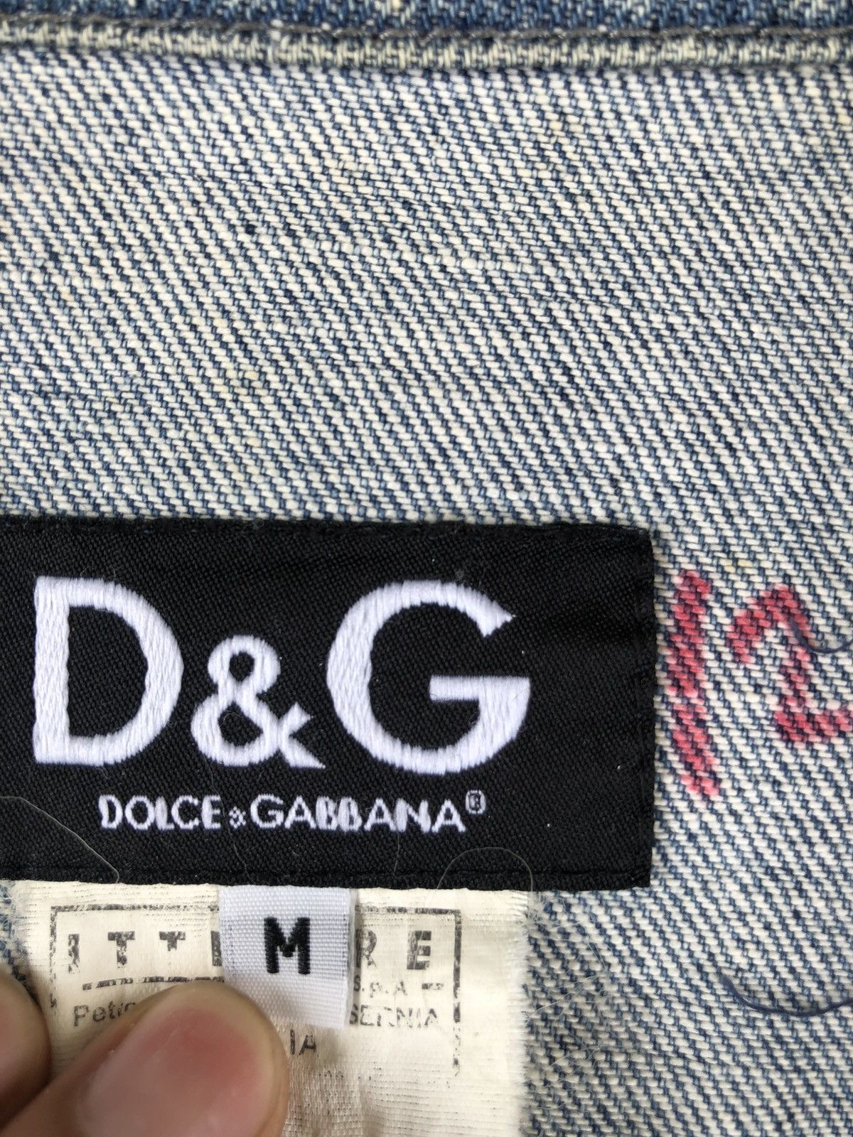 Dolce & Gabbana Dolce & Gabbana Boro Patchwork Distressed Denim Jacket Size US S / EU 44-46 / 1 - 23 Thumbnail