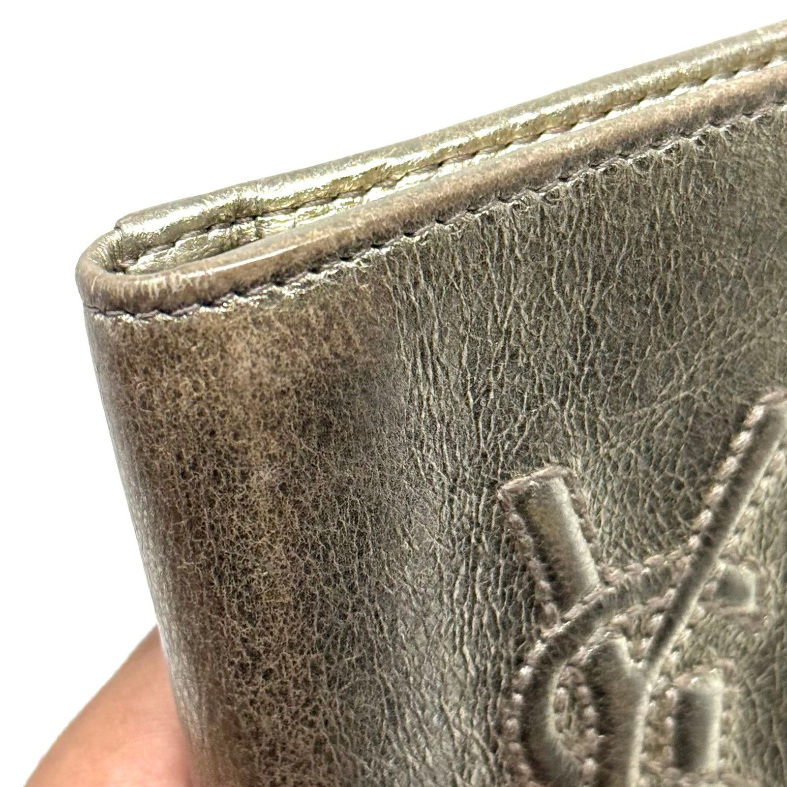 Saint Laurent Paris YSL Golden Bifold Wallet Size ONE SIZE - 12 Thumbnail