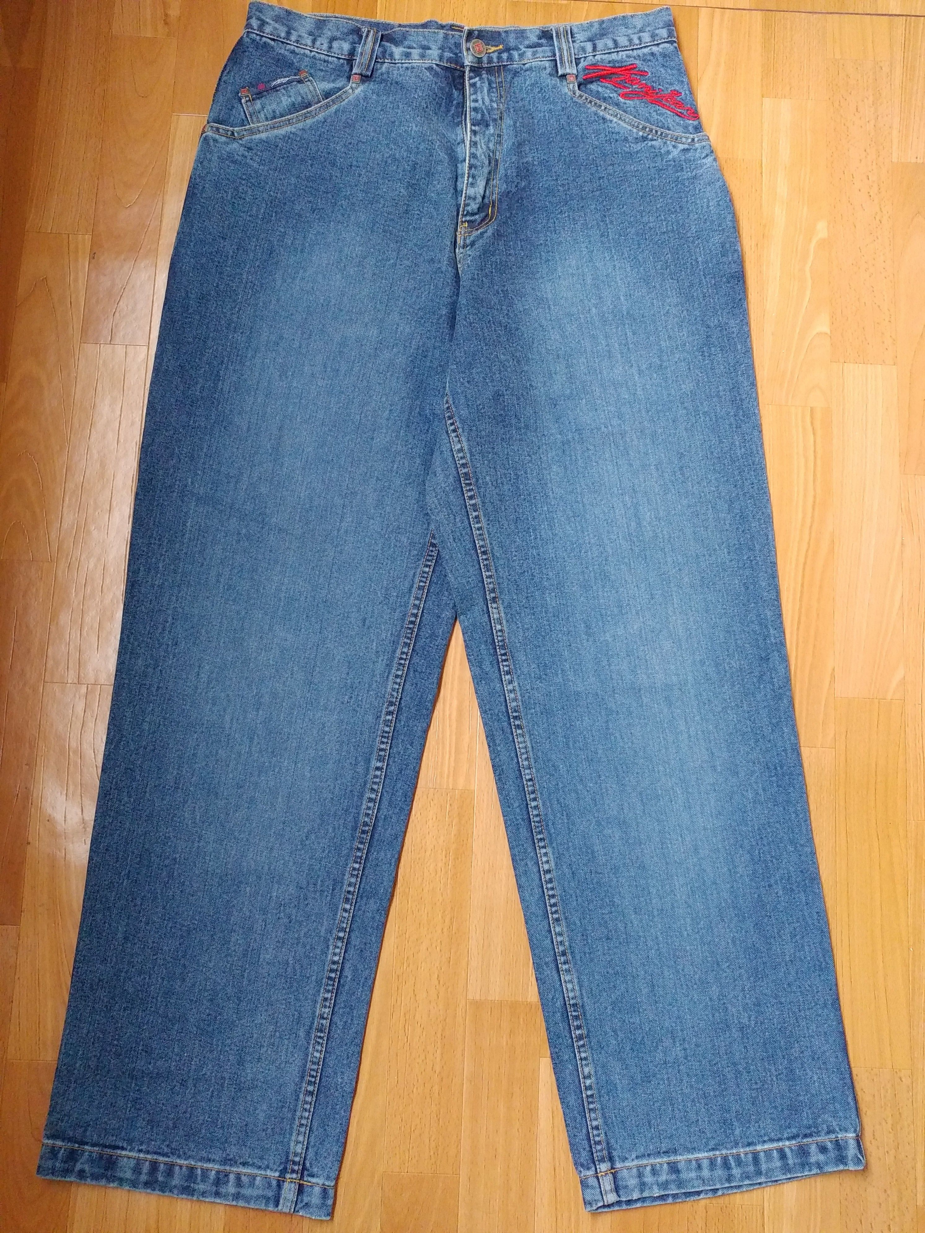 Karl Kani KARL KANI jeans, baggy, vintage Kani jeans, 90s hip hop W 34 Size US 34 / EU 50 - 2 Thumbnail