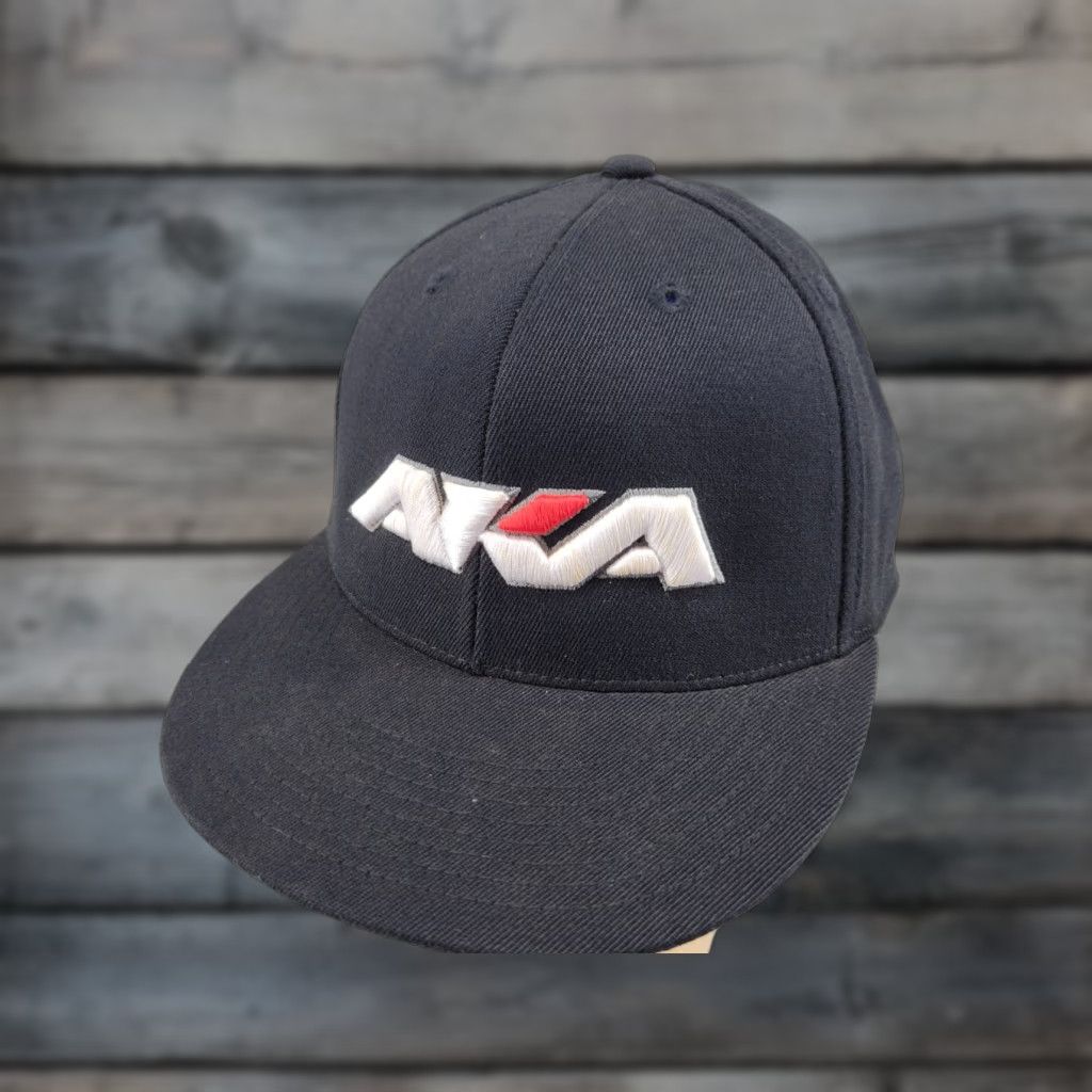 Vintage AKA RC Hobby Hat Black Fitted 7 1/4-7 5/8 Baseball Cap Men 7 1/4 Black Solid 210 Fitted BRC Size ONE SIZE - 1 Thumbnail