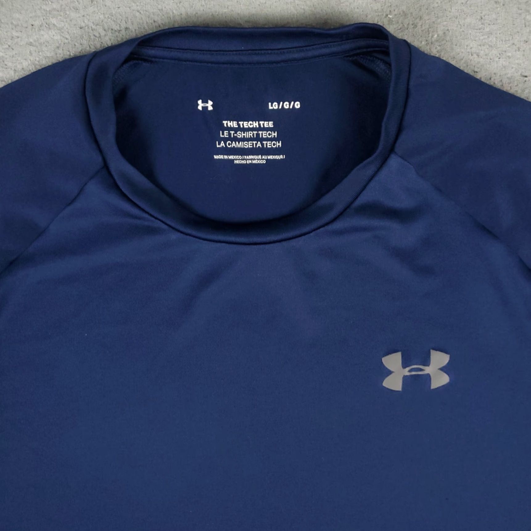 Under Armour Under Armour T Shirt Mens Size Large Blue Active Gym Work Out Short Sleeve Size US L / EU 52-54 / 3 - 2 Thumbnail