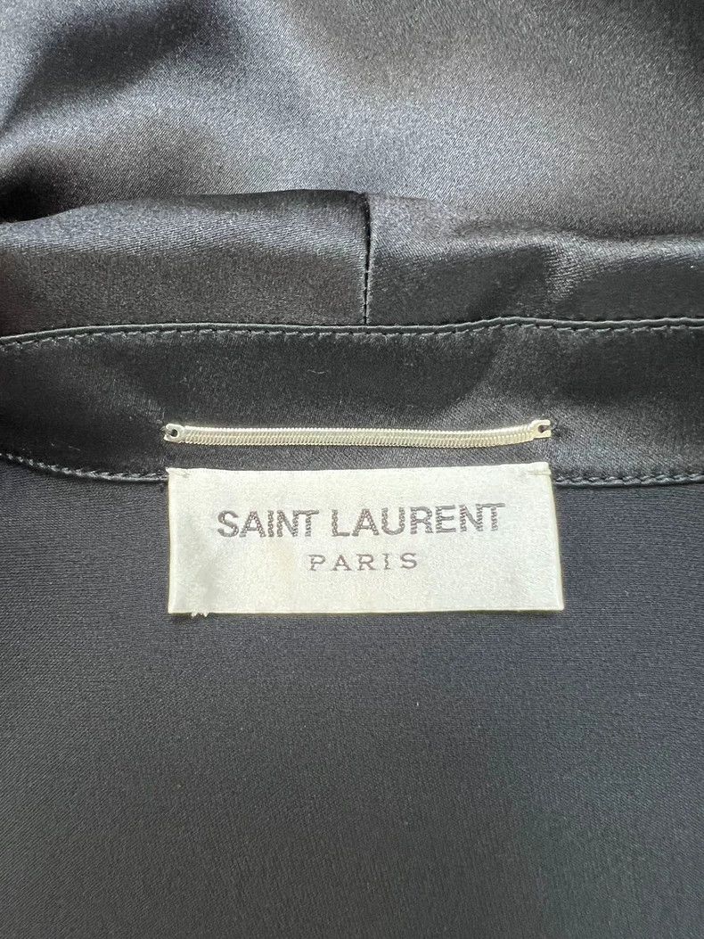 Saint Laurent Paris Saint Laurent Paris 23ss Mulberry Silk Crepe Satin Darth V Size US M / EU 48-50 / 2 - 5 Thumbnail