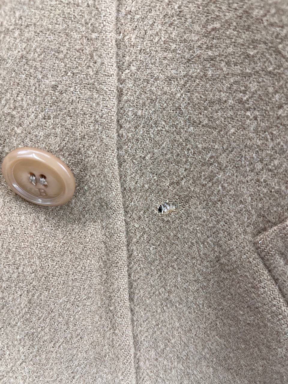 Burberry × Vintage Vintage 90s Burberry Double Breasted Wool Jacket Size US M / EU 48-50 / 2 - 14 Thumbnail