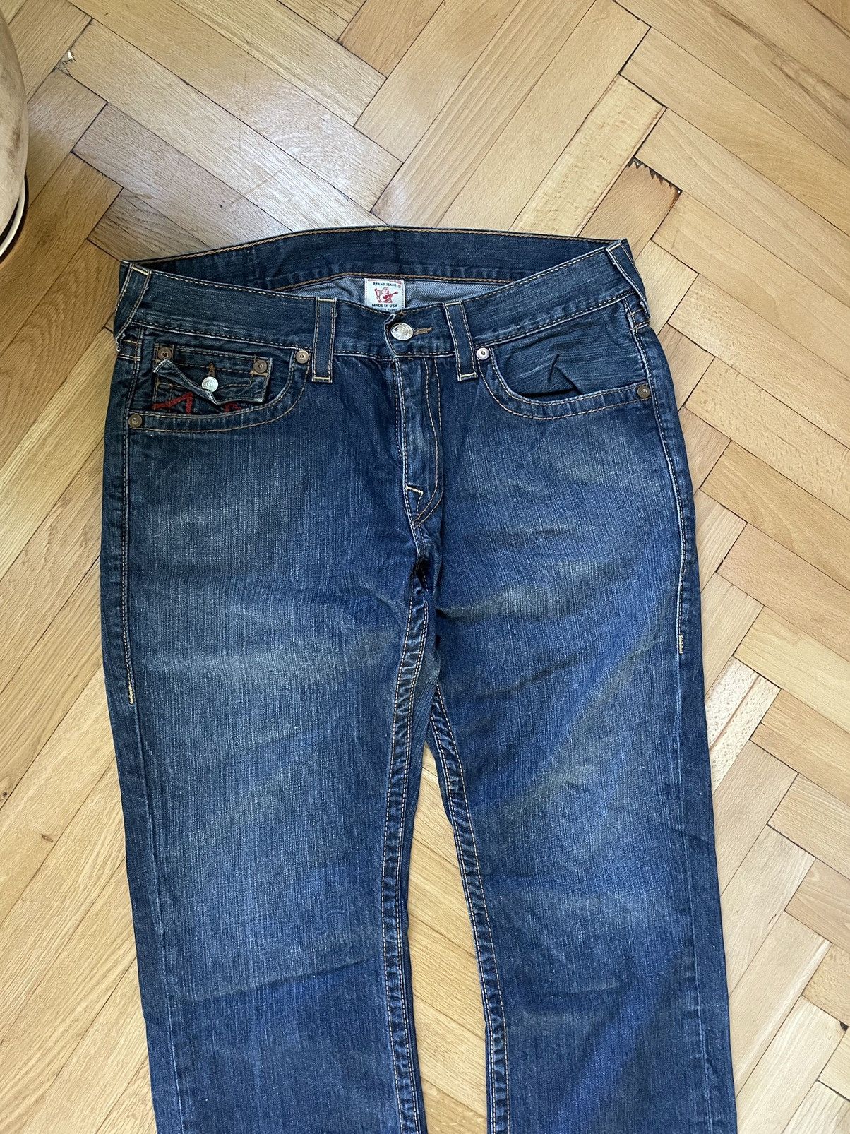 True Religion Vintage True Religion Jeans made in USA Size US 34 / EU 50 - 5 Thumbnail