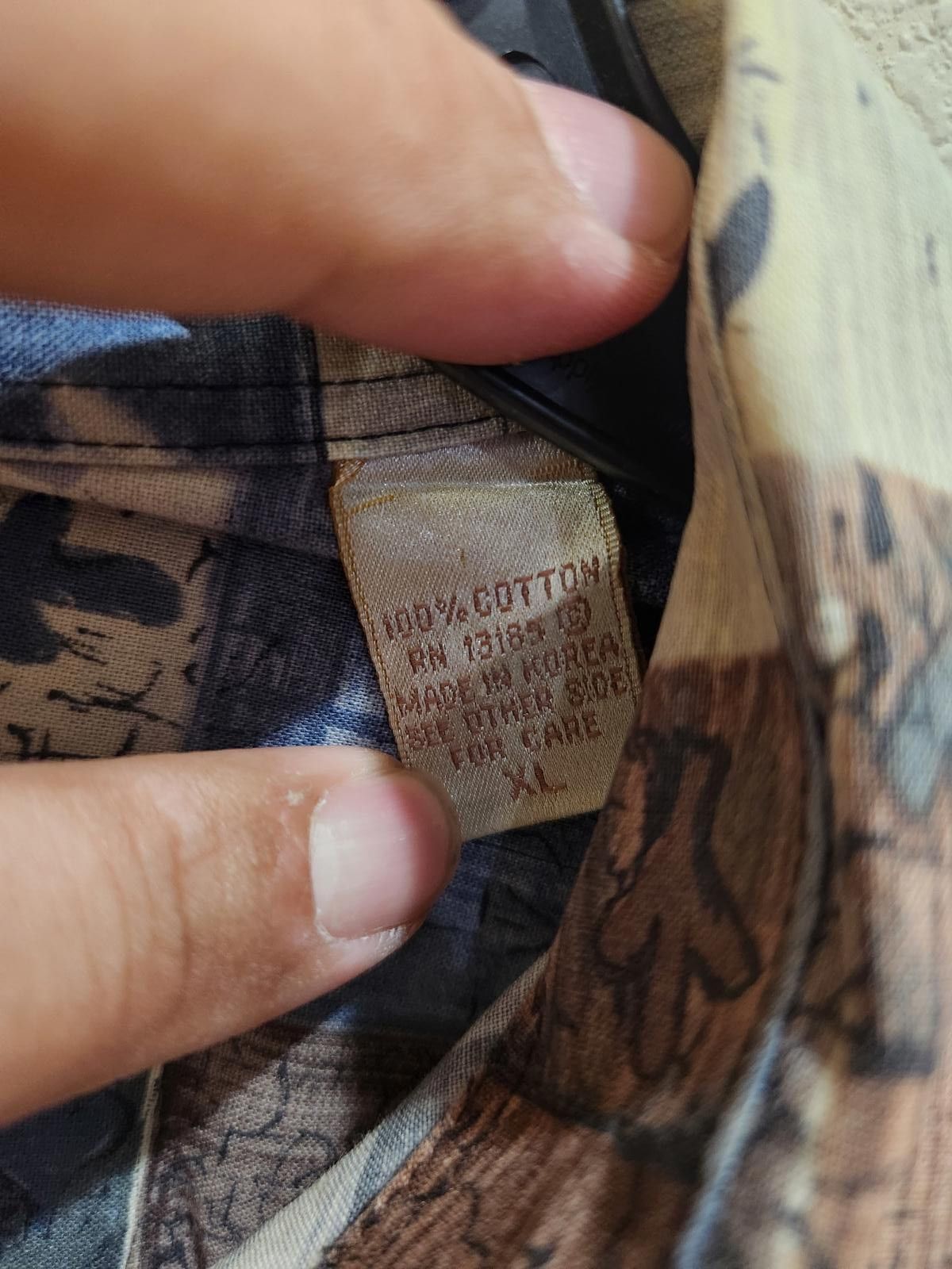 Campia Moda Campia Moda Men's Claudio Nucci patterned XL Shirt Button-up Size US XL / EU 56 / 4 - 3 Thumbnail