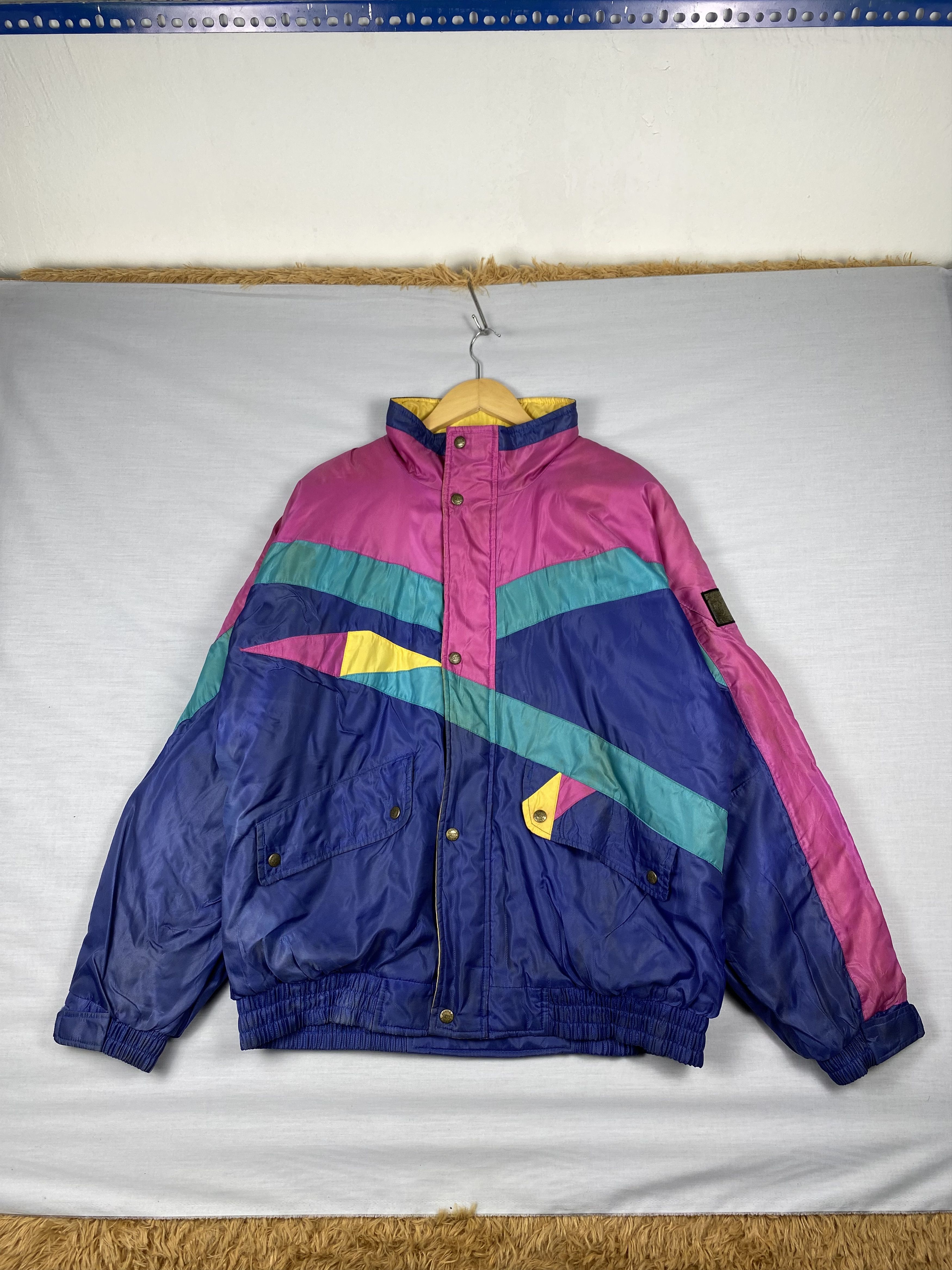 Japanese Brand Vintage Japanese Brand Zip Up Bomber Jacket Size US XL / EU 56 / 4 - 1 Thumbnail