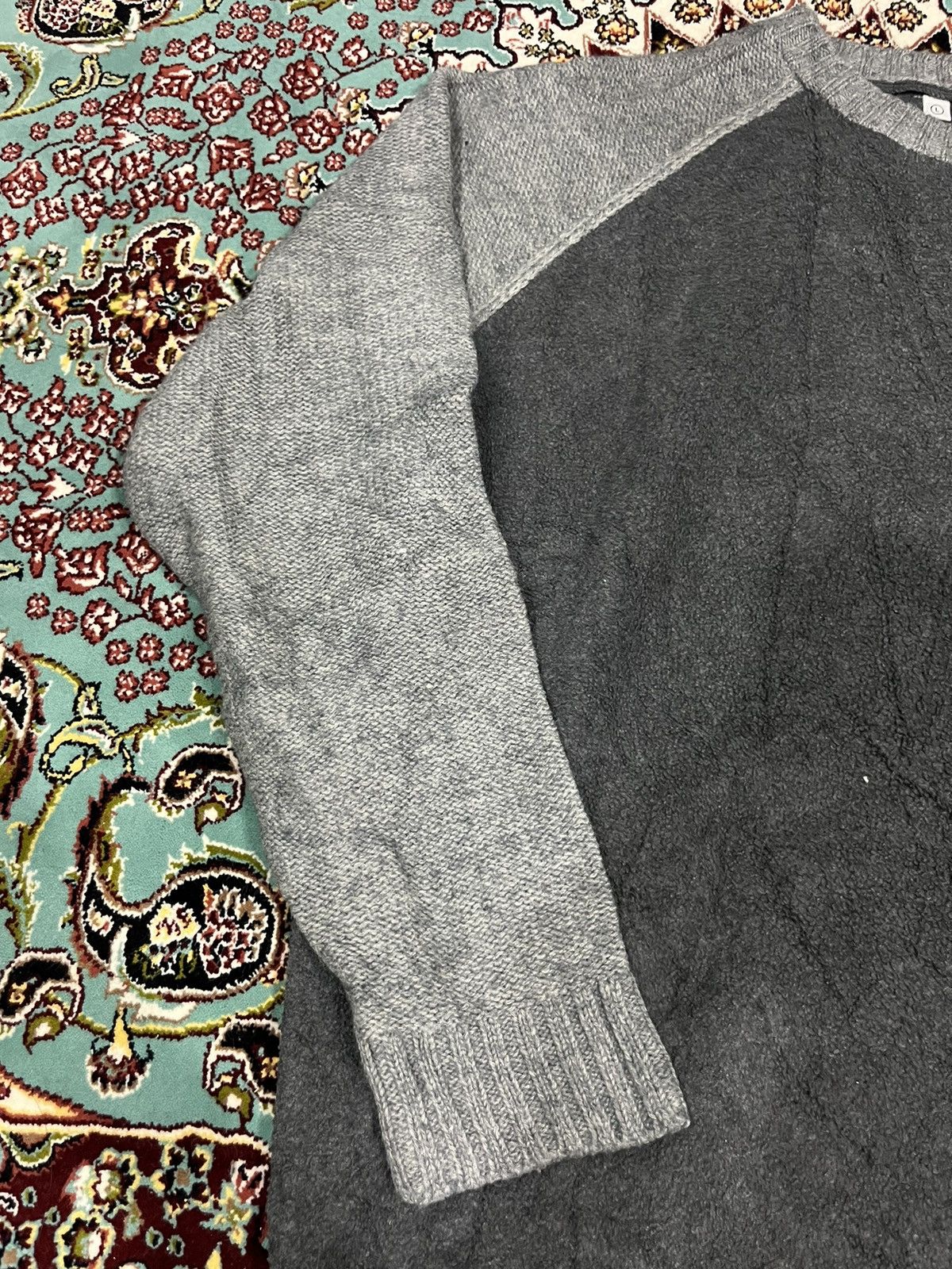 Uniqlo Vtg Uniqlo Knitwear Wool Pullover Crewwneck Sweatshirts Size US L / EU 52-54 / 3 - 2 Thumbnail