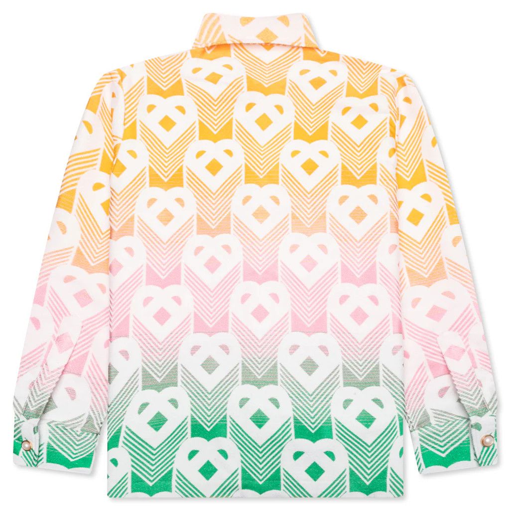 Casablanca o1mle0326 Jacquard Shacket Gradient Jacket Flying Heart Size US XS / EU 42 / 0 - 2 Thumbnail