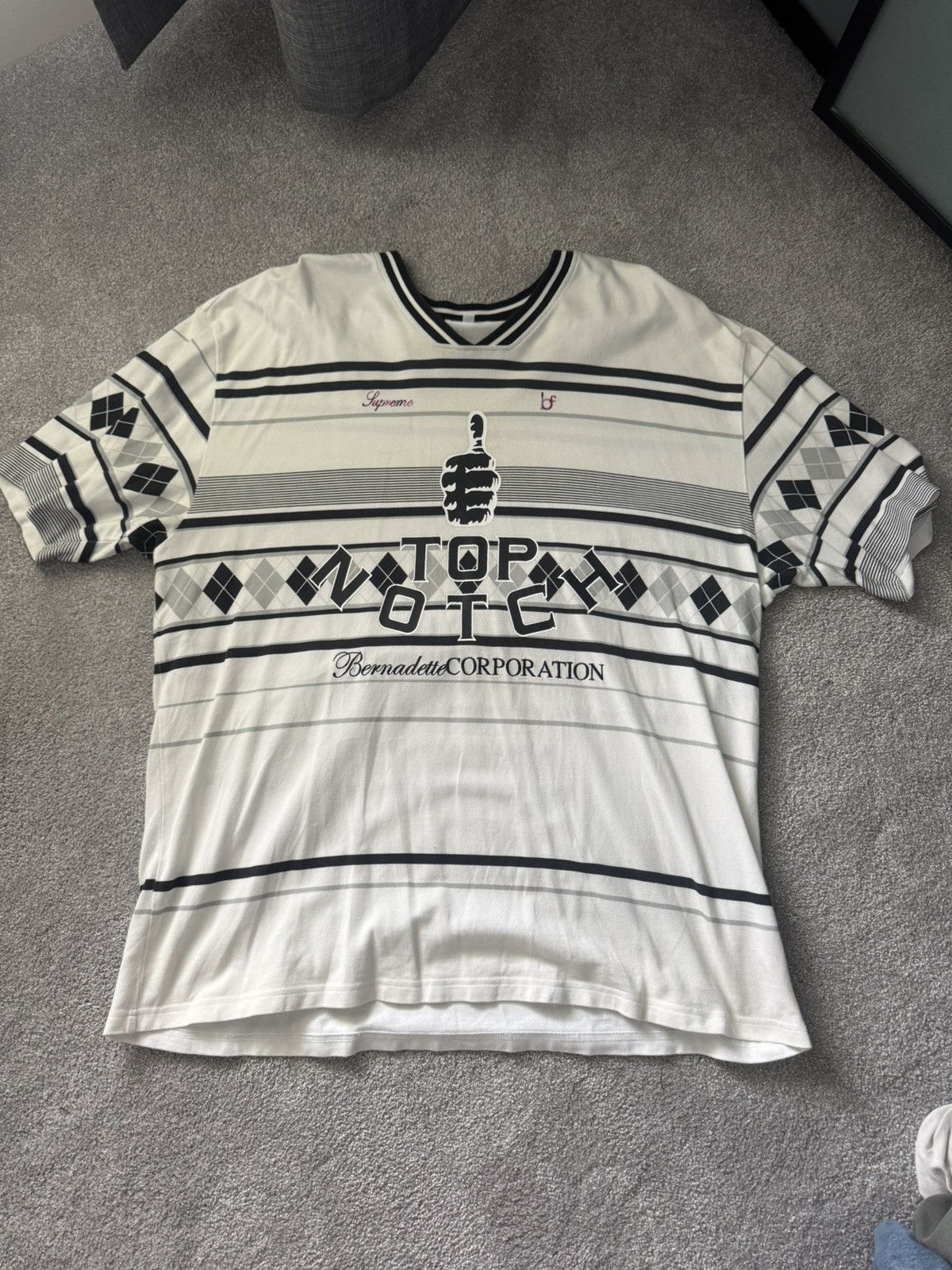 Supreme Supreme x BernadetteCORPORATION Rugby Jersey Size US L / EU 52-54 / 3 - 1 Thumbnail