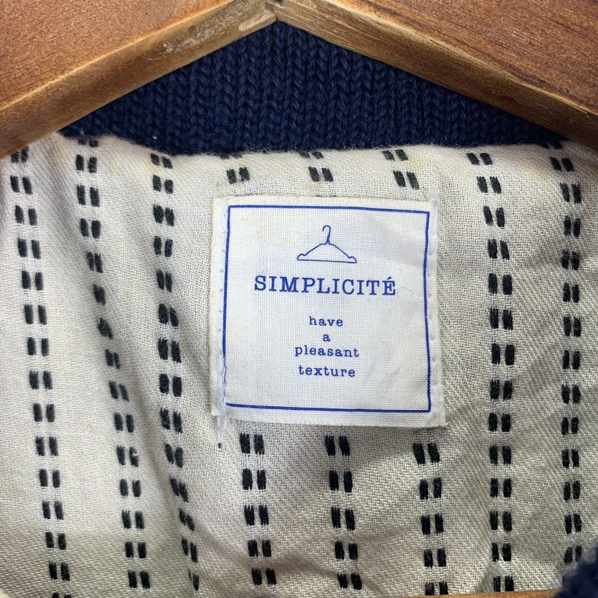 Vintage Vintage Simplicite Navy Blue Wool Jacket Size US S / EU 44-46 / 1 - 5 Thumbnail