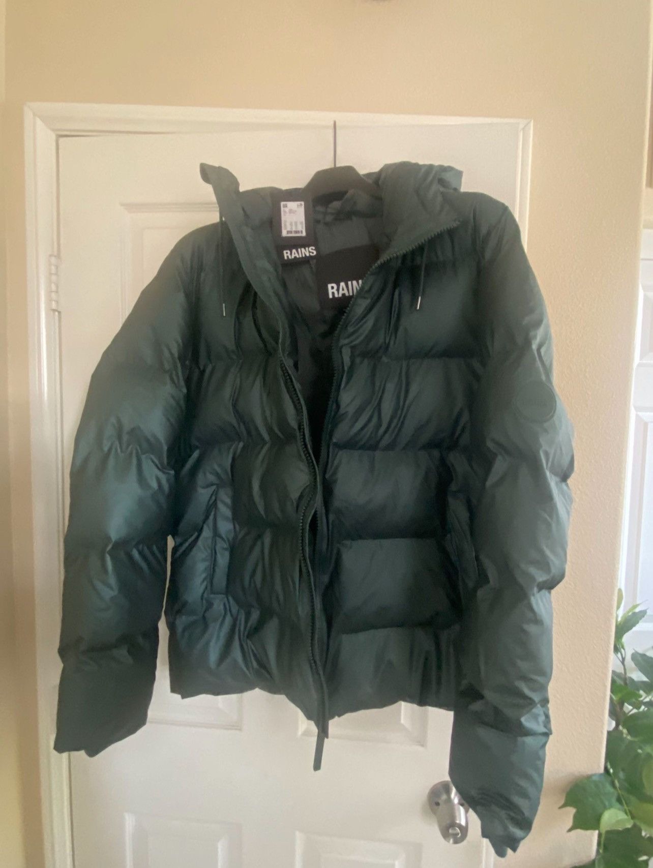 Rains Rains silver line puffer jacket, large Size US L / EU 52-54 / 3 - 1 Thumbnail
