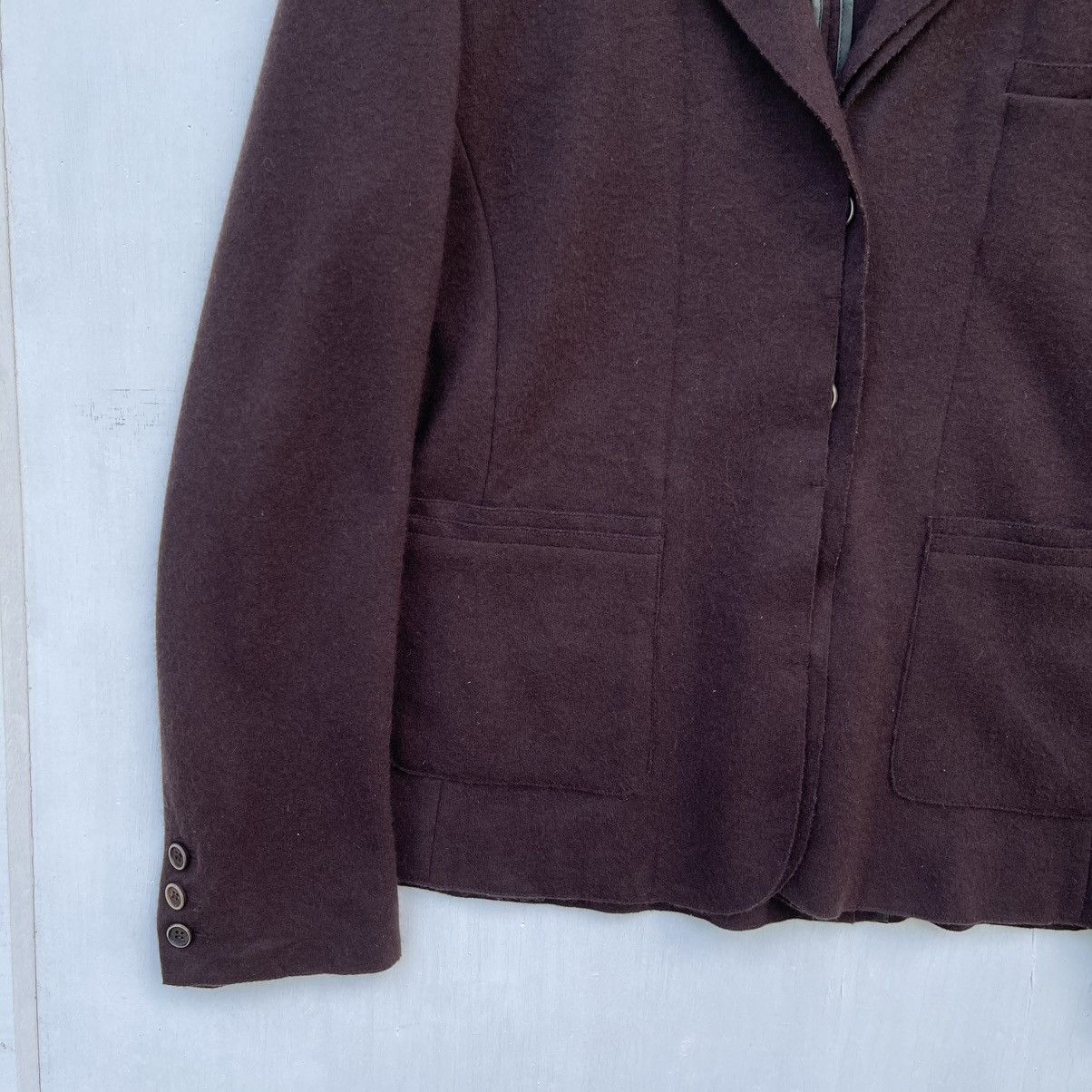 Brunello Cucinelli Brunello Cucinelli Wool Cashmere Button Ladies Jacket Size M / US 6-8 / IT 42-44 - 6 Thumbnail