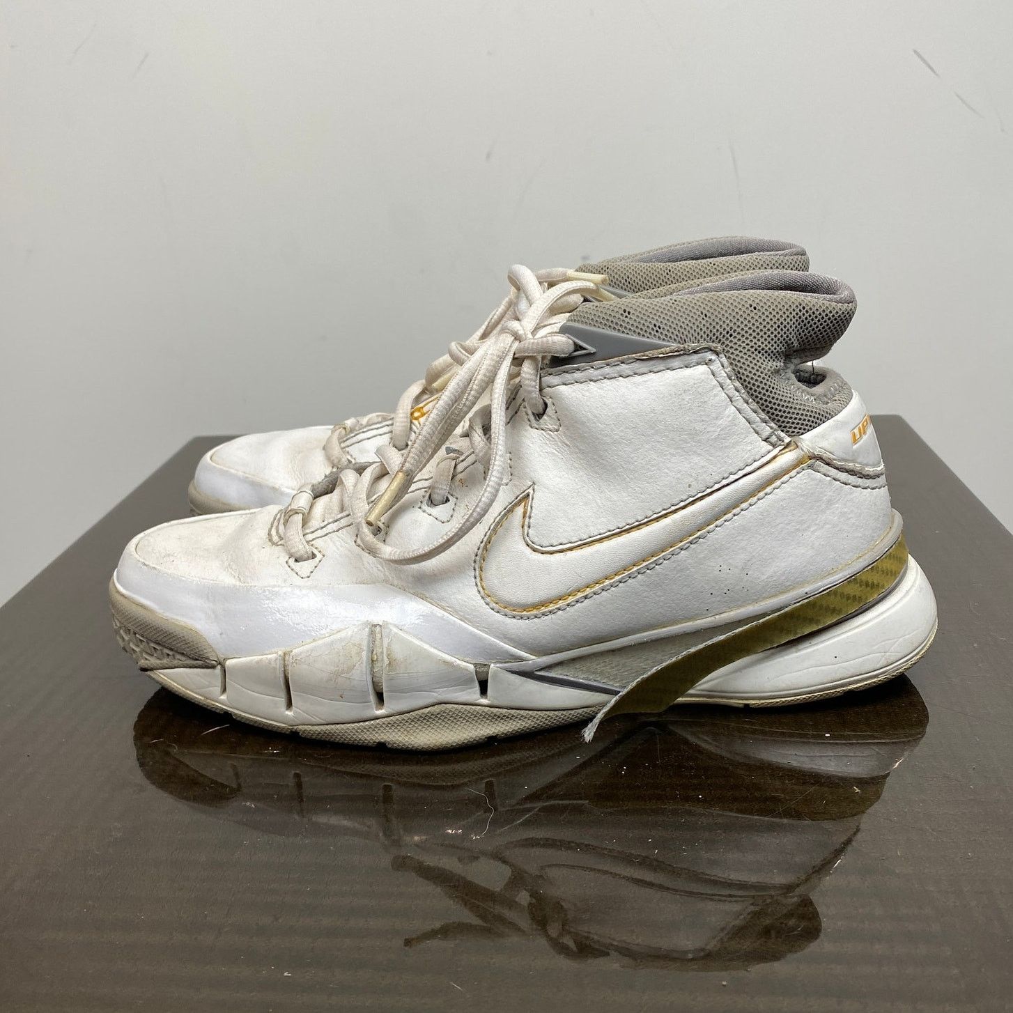 Nike SIGNED VTG Nike Zoom 1 Kobe GS Smush Parker Shoes Youth 5.5Y Size US 5 / EU 37 - 5 Thumbnail