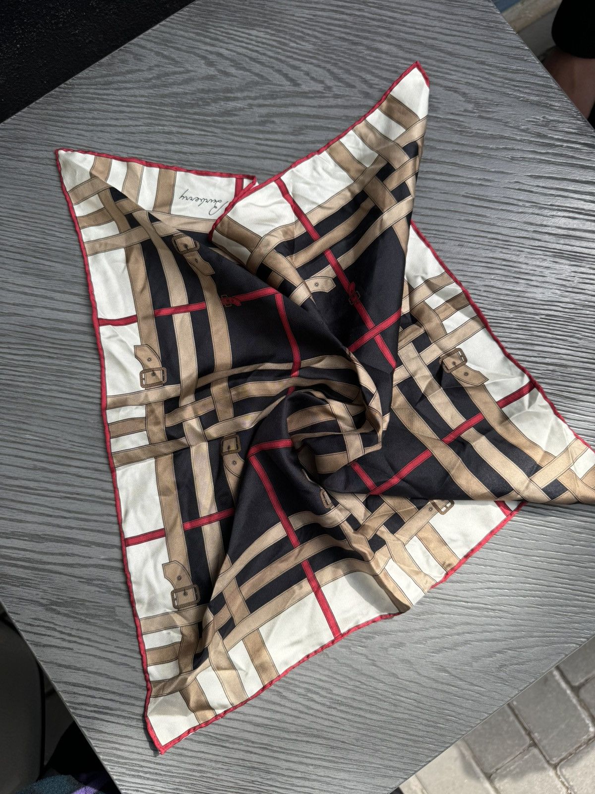 Burberry Burberry silk scarf Size ONE SIZE - 5 Thumbnail