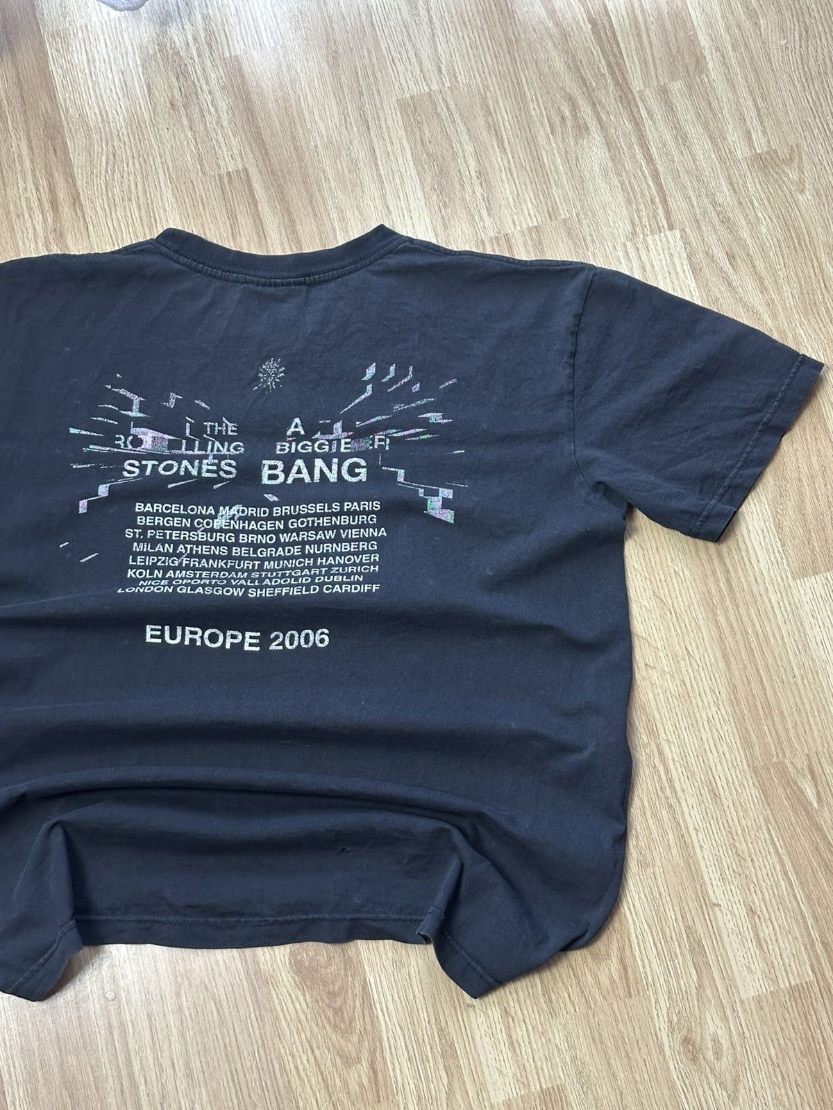 Band Tees 🔥 2006 Rolling Stones A Bigger Bang Tour Vintage Tee Shirt Size US L / EU 52-54 / 3 - 6 Thumbnail