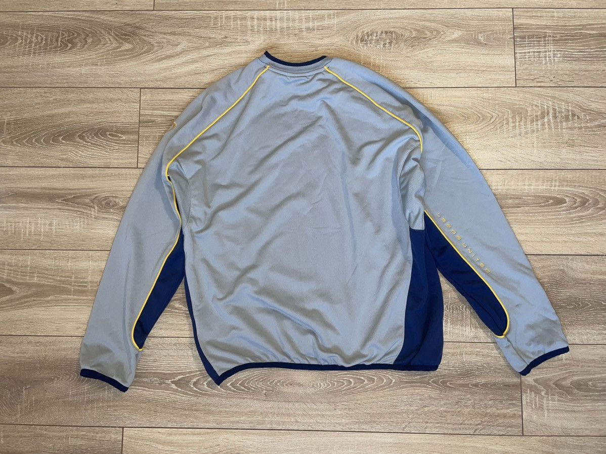 Nike × Vintage 2001 2002 Nike Leeds vintage training sweatshirt top sweat Size US XL / EU 56 / 4 - 9 Thumbnail