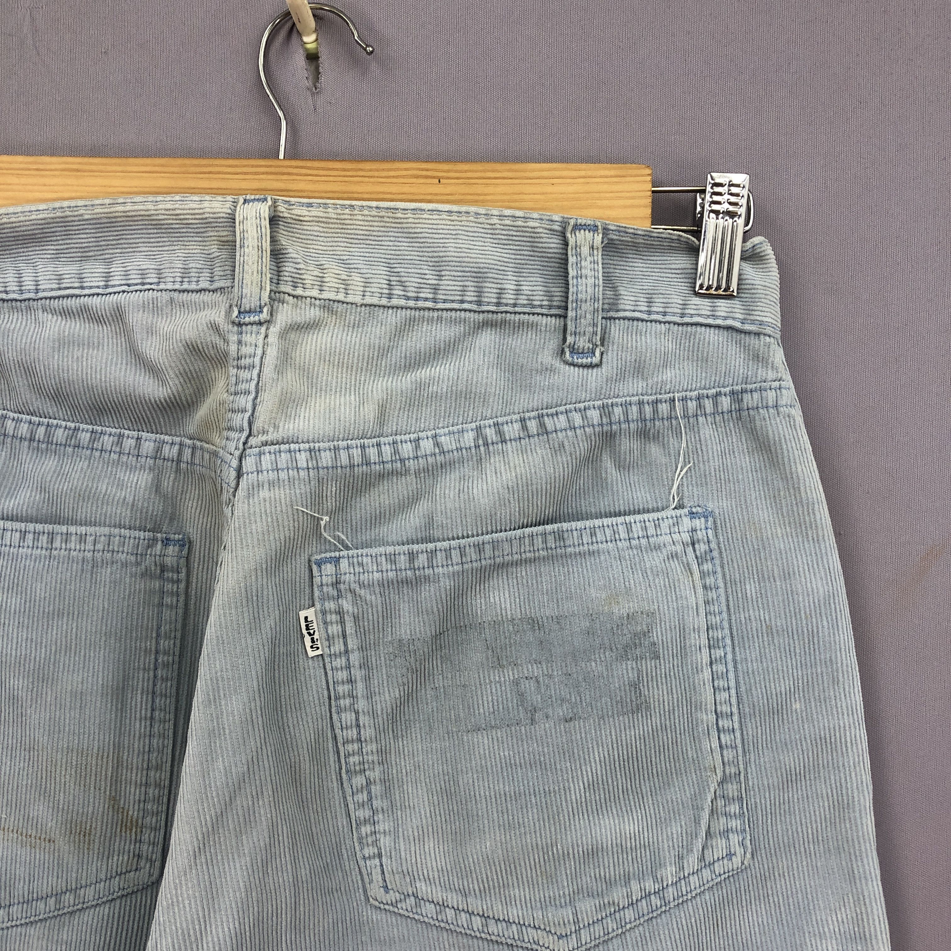 Levi's Vintage 90s Levis Corduroy Jeans Levi's White Tab Denim Size US 30 / EU 46 - 6 Thumbnail