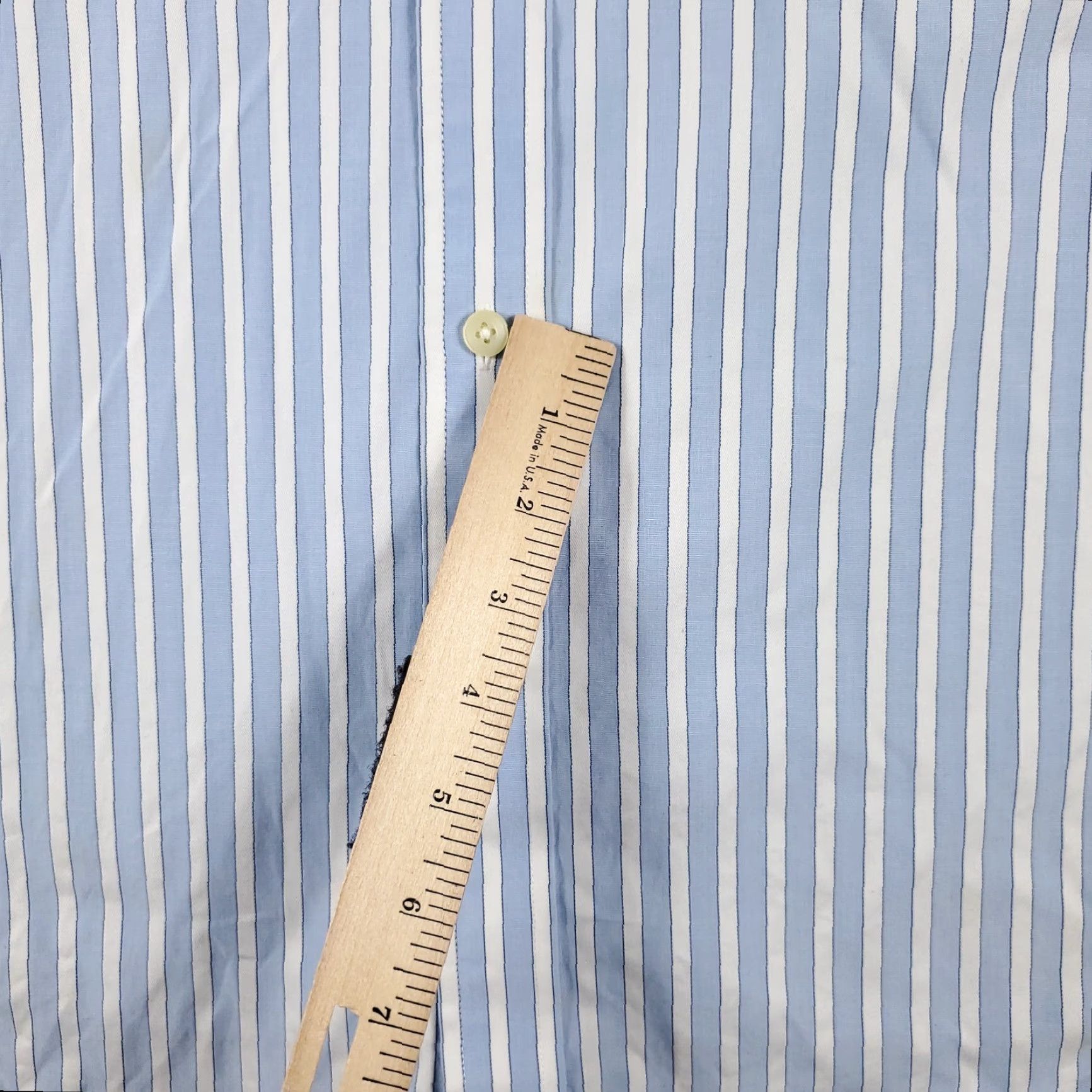 Abercrombie & Fitch Abercrombie & Fitch Button-Up Shirt Mens XL Blue White Striped Long Sleeve Classic Preppy Size US XL / EU 56 / 4 - 5 Thumbnail