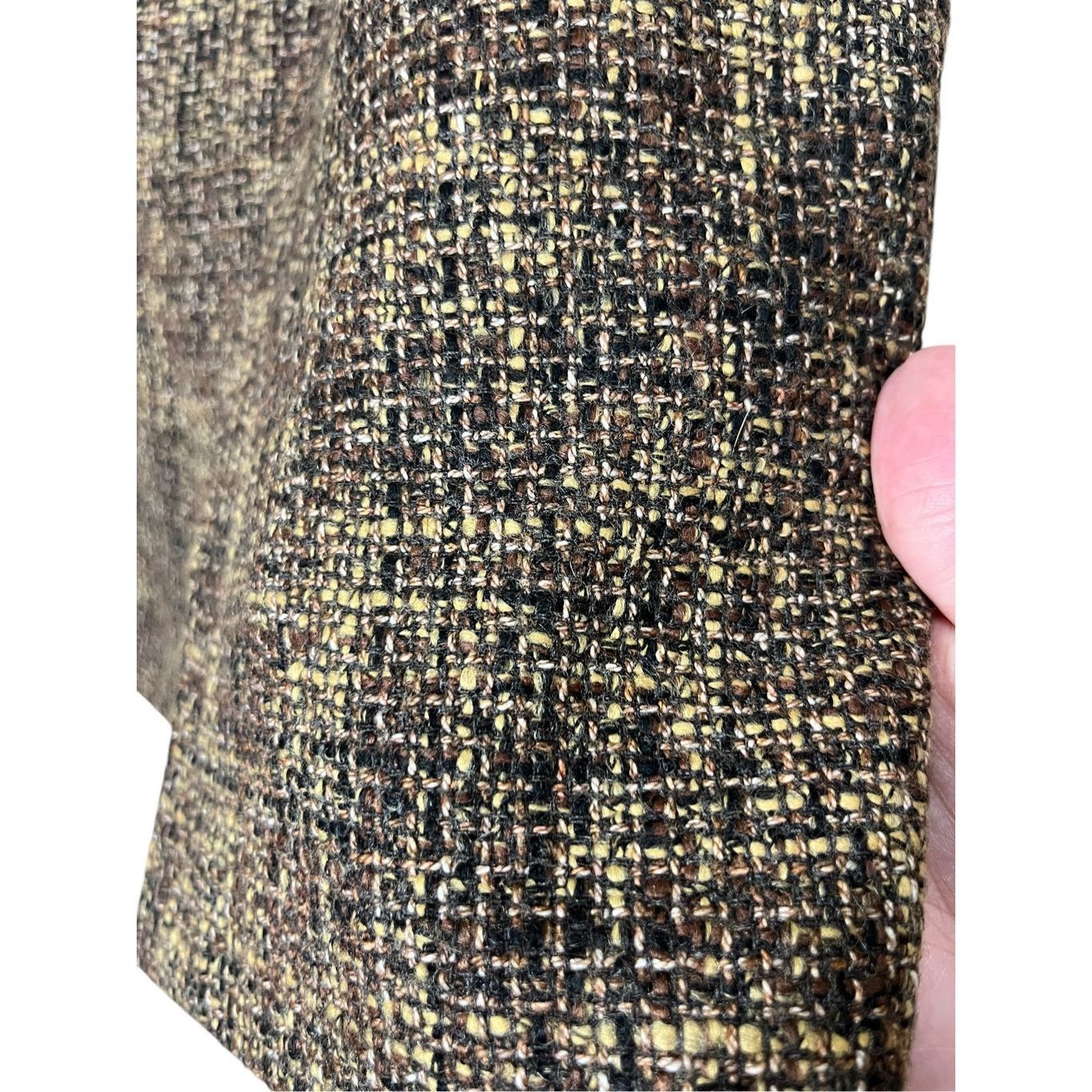 Other Ellen Tracy Brown Wool Blend Skirt Size 4 Size 27" / US 4 / IT 40 - 6 Thumbnail