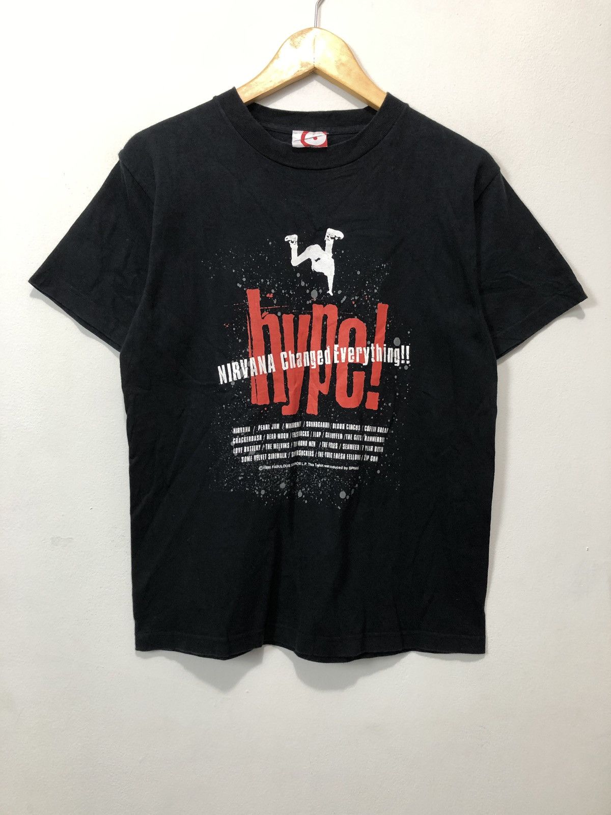 Band Tees Vintage Hype Nirvana Changed Everything Spinns T-Shirt Size US S / EU 44-46 / 1 - 1 Thumbnail