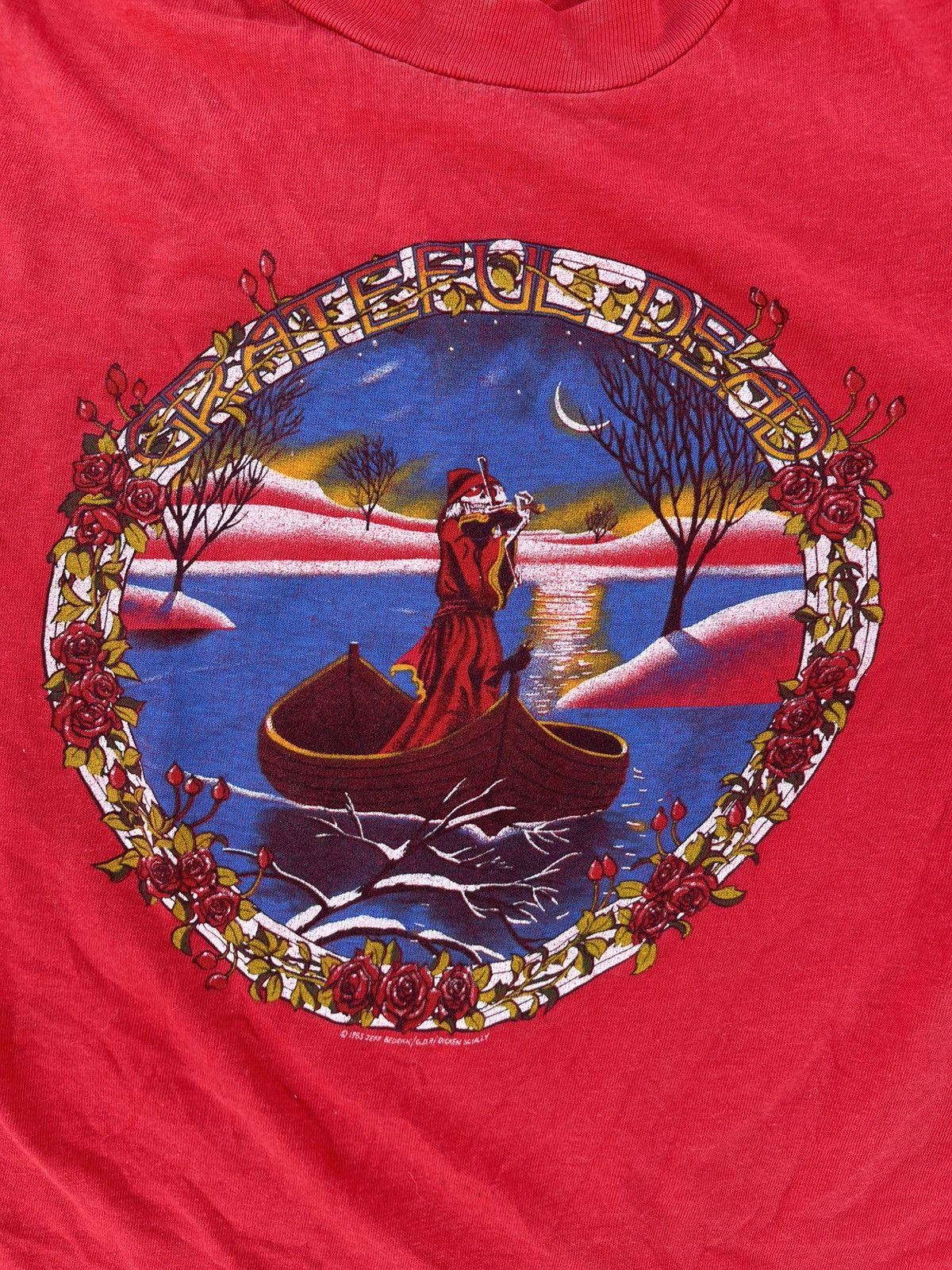 Grateful Dead × Vintage 1983 Grateful Dead Blues For Allah Long Sleeve T-shirt Size US M / EU 48-50 / 2 - 3 Thumbnail
