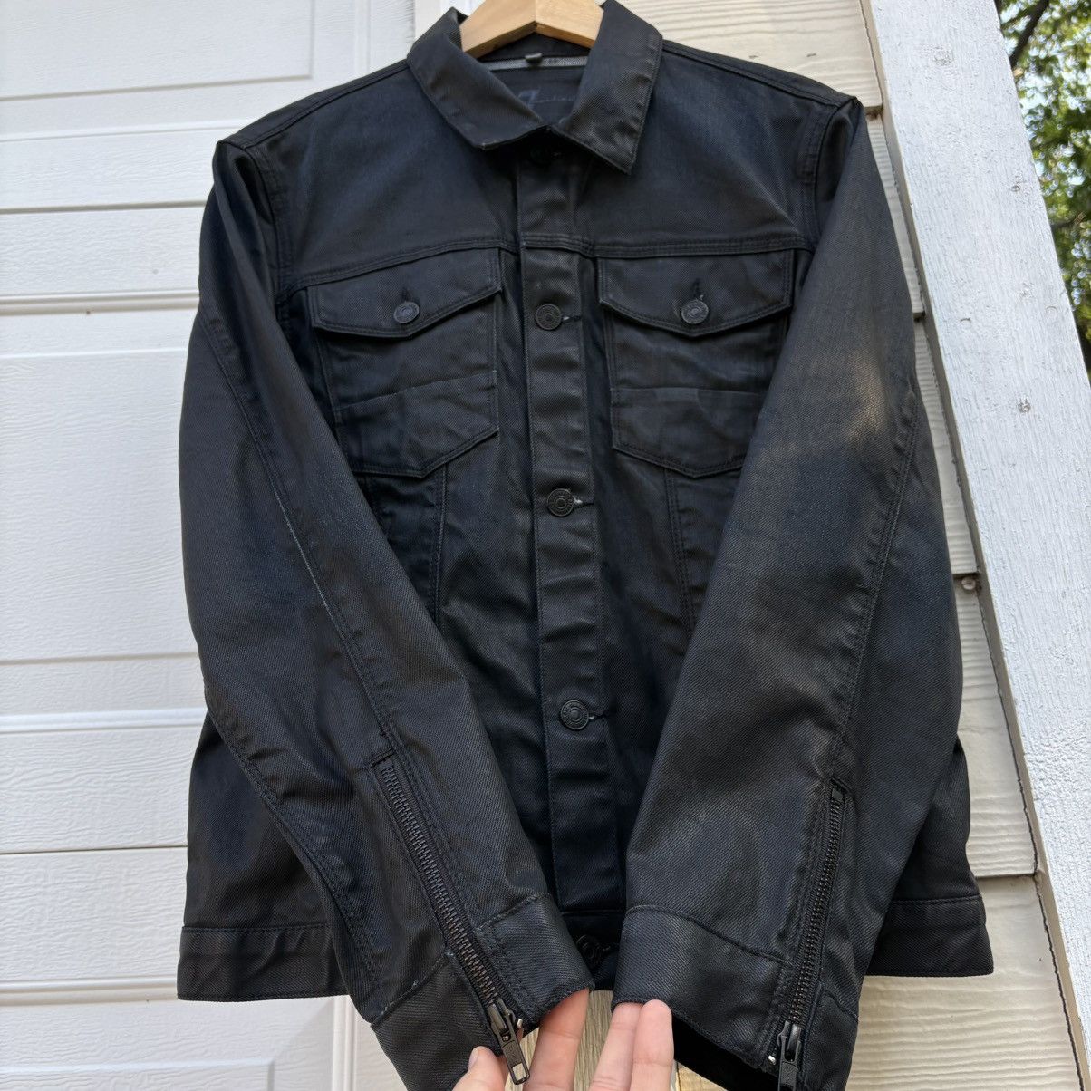 7 For All Mankind 7 For all Mankind Denim Wax Jacket Size US M / EU 48-50 / 2 - 5 Thumbnail