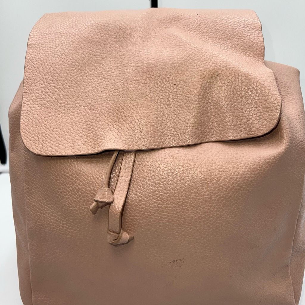 Zara Zara Faux Soft Leather Blush Boho Backpack **SEE PHOTOS AND DESCRIPTION Size ONE SIZE - 2 Thumbnail