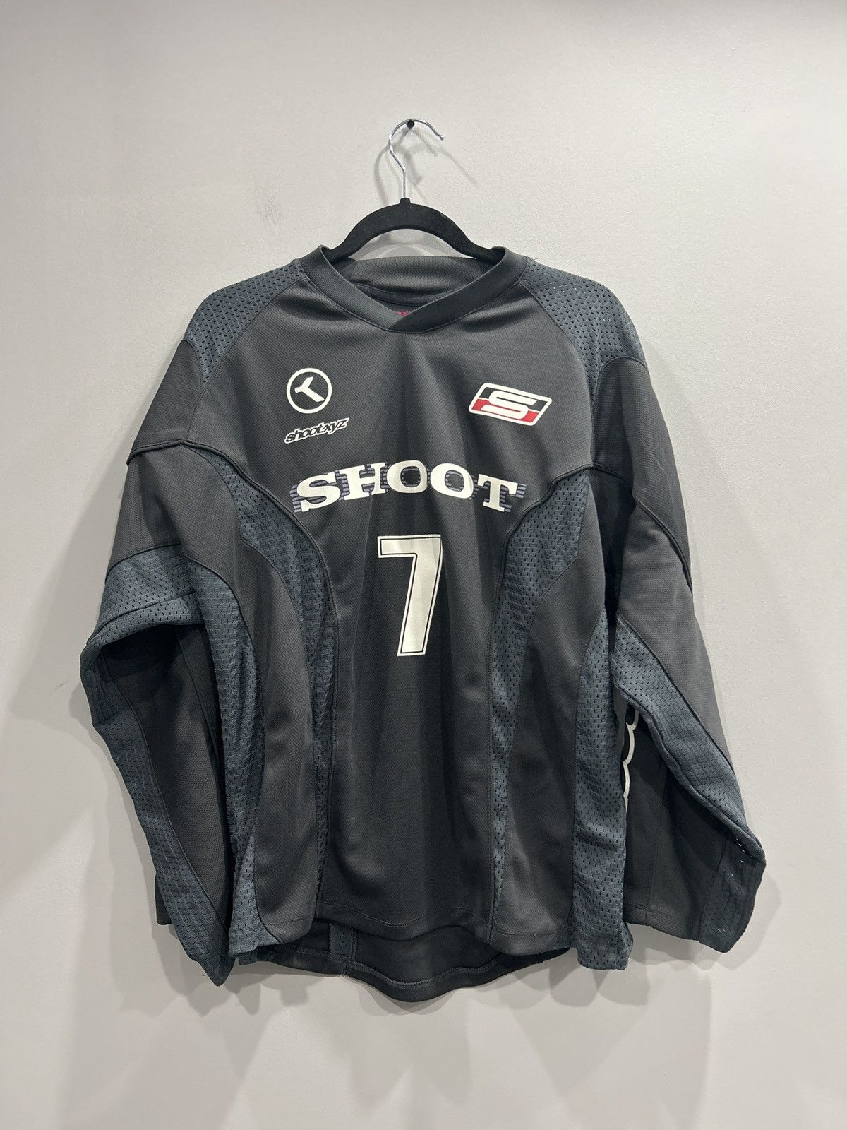 Japanese Brand × Vintage Motorcycle Jersey Graphic Streetwear Shoot Size US M / EU 48-50 / 2 - 1 Thumbnail