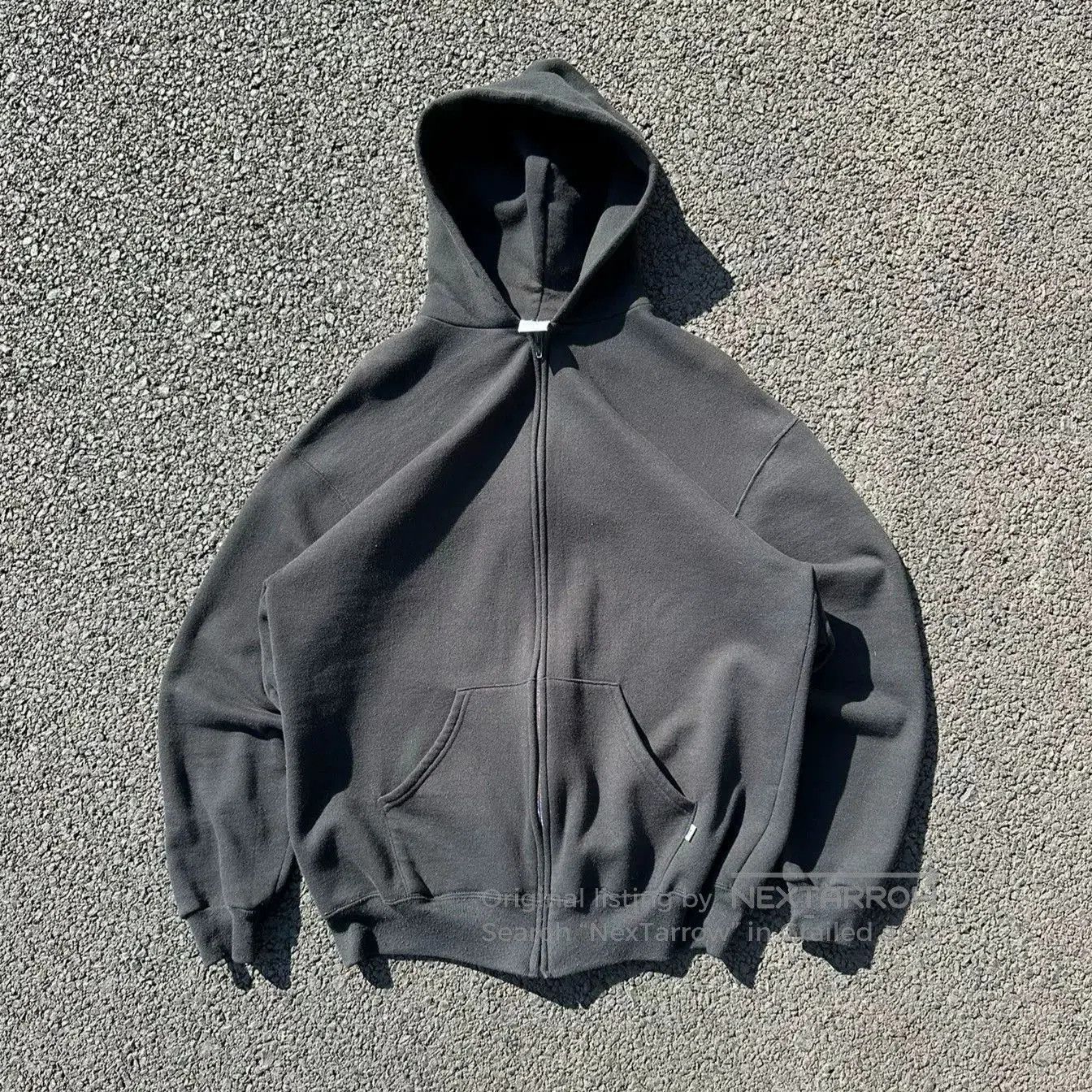 Vintage Russell Vintage 90s Zip Hoodie. Size US M / EU 48-50 / 2 - 1 Thumbnail