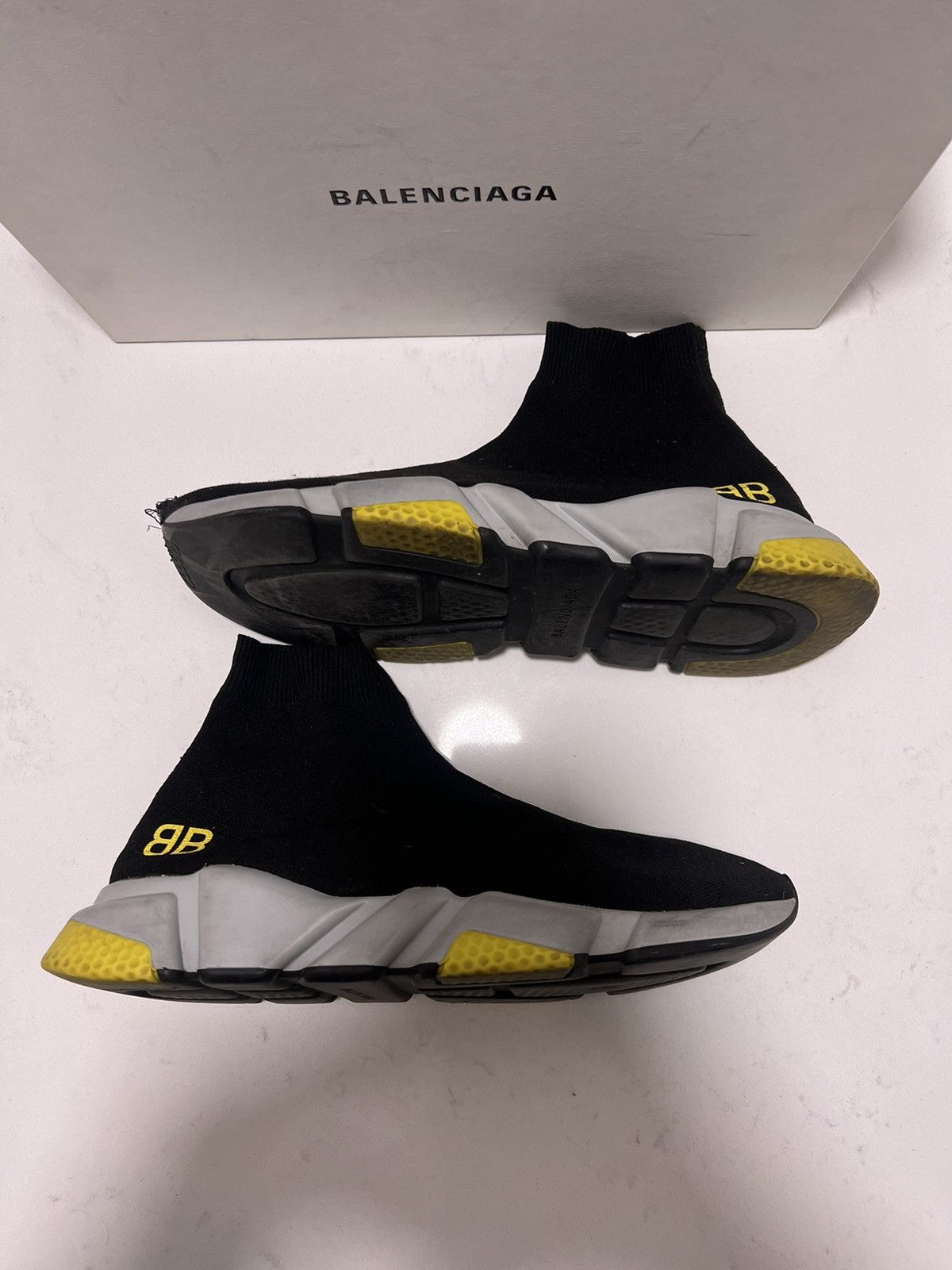 Balenciaga Balenciaga Sock Runner Size US 12 / EU 45 - 4 Thumbnail