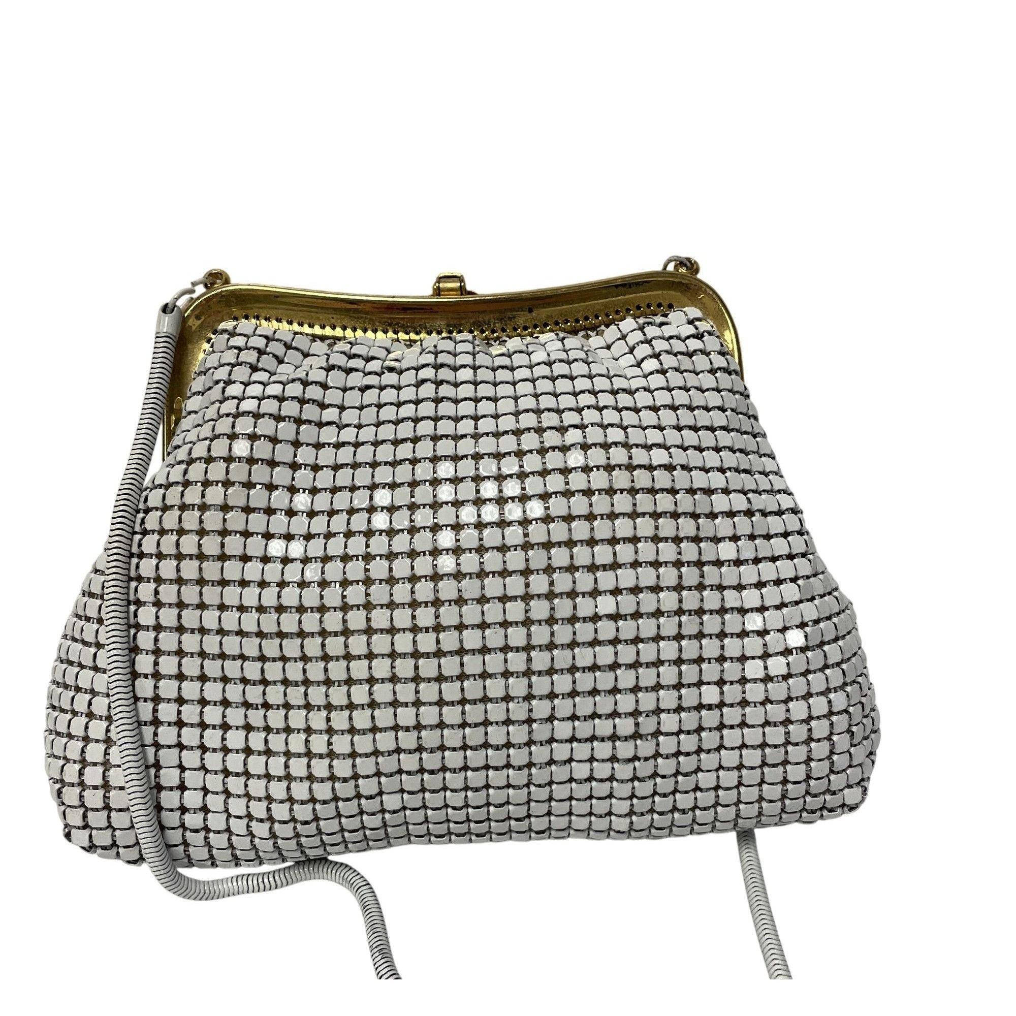 Other Vtg La Regale FORMAL Bag Shoulder Chain METAL Mesh Purse Size ONE SIZE - 3 Thumbnail