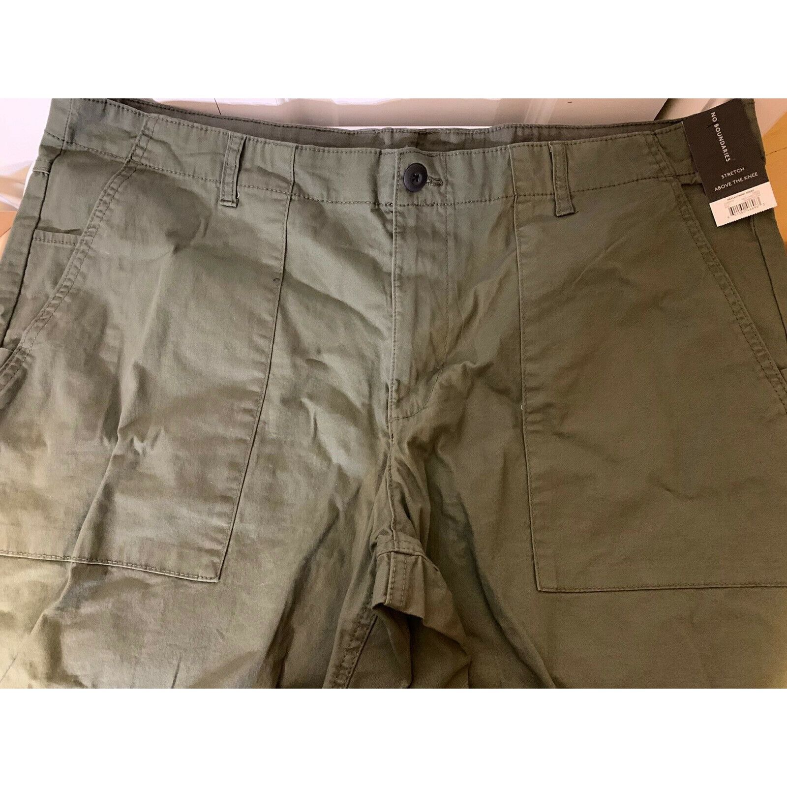 Other New No Boundaries Men's Sz 44 Green Stretch Flat Front Short Size US 44 / EU 60 - 5 Thumbnail