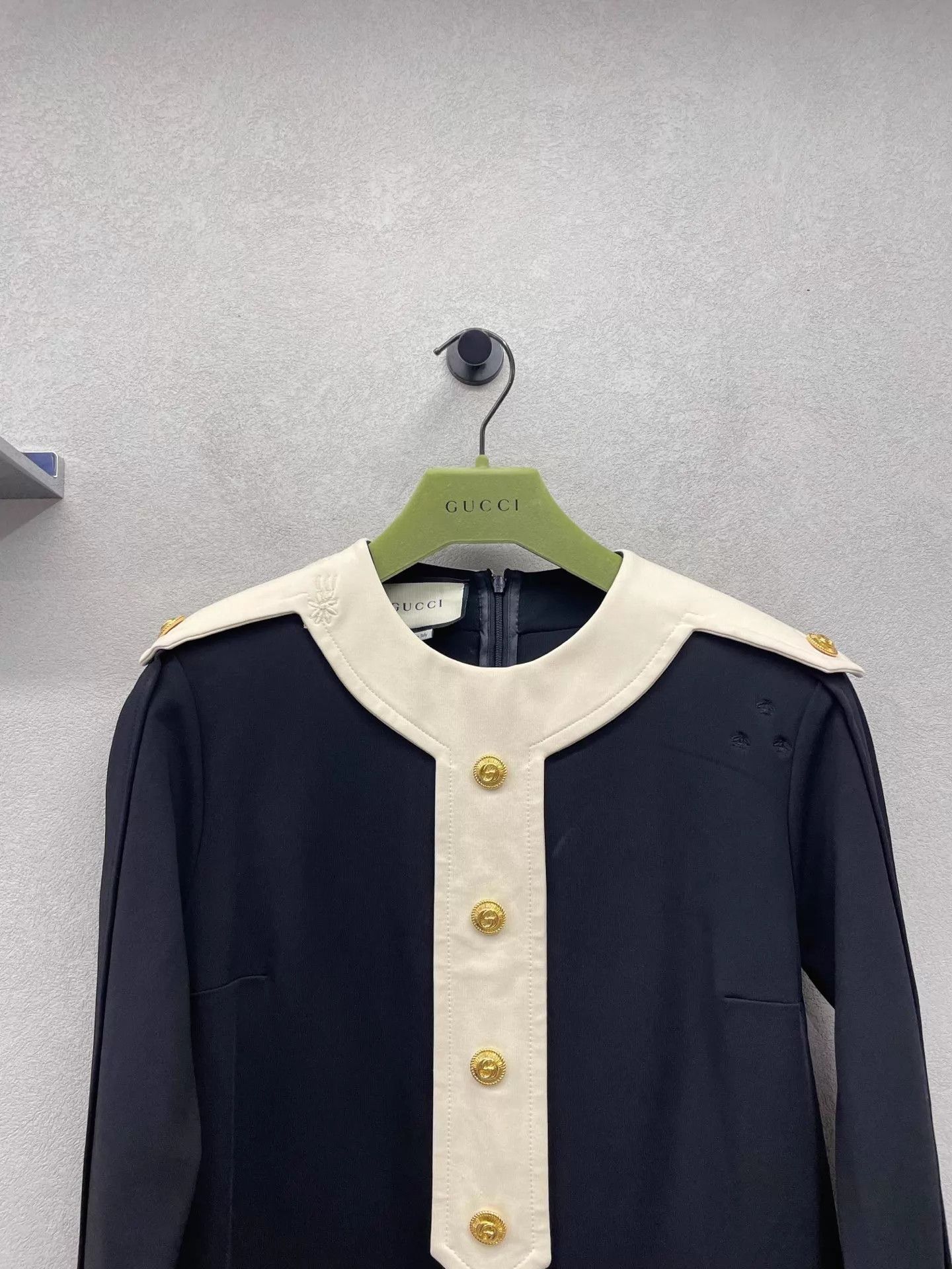 Gucci Gucci Button-Front Straight Elegant Slim-Fit Dress Size S / US 4 / IT 40 - 3 Thumbnail
