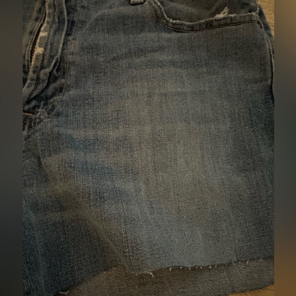 Lucky Brand Lucky Brand 181 Relaxed Jean Cut-Off Short Blue Women’s 33. Size 33" - 8 Thumbnail