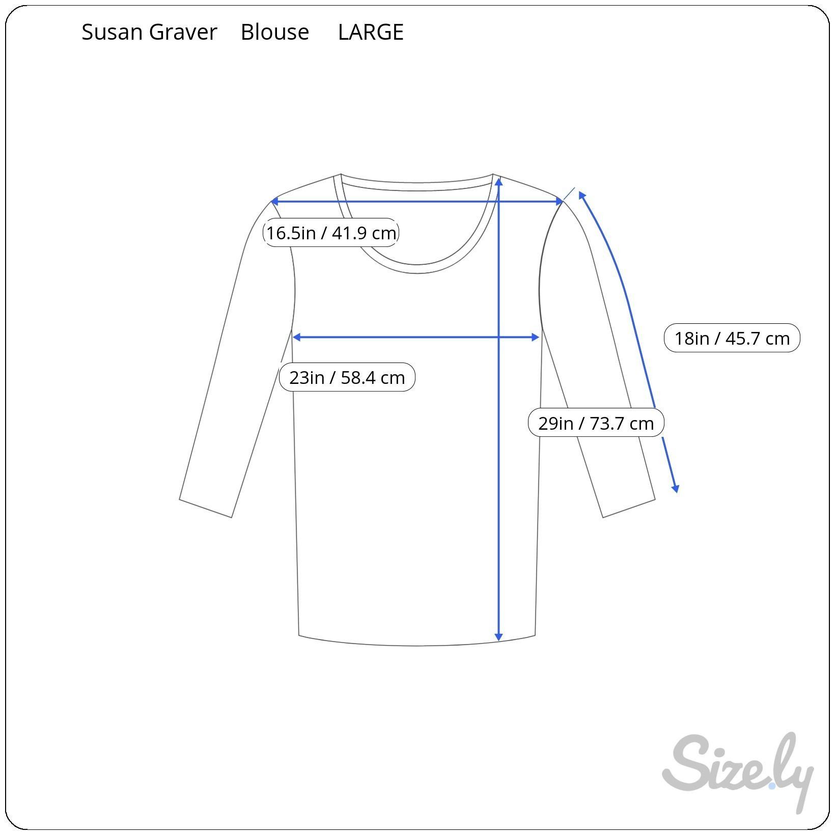 Designer Susan Graver Pleated Tunic Top Quarter Sleeve Multicolor L Size L / US 10 / IT 46 - 4 Thumbnail