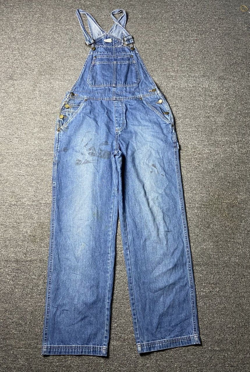 Cherokee Vintage CHEROKEE Denim Jeans Overalls (162) Size US 33 - 1 Thumbnail