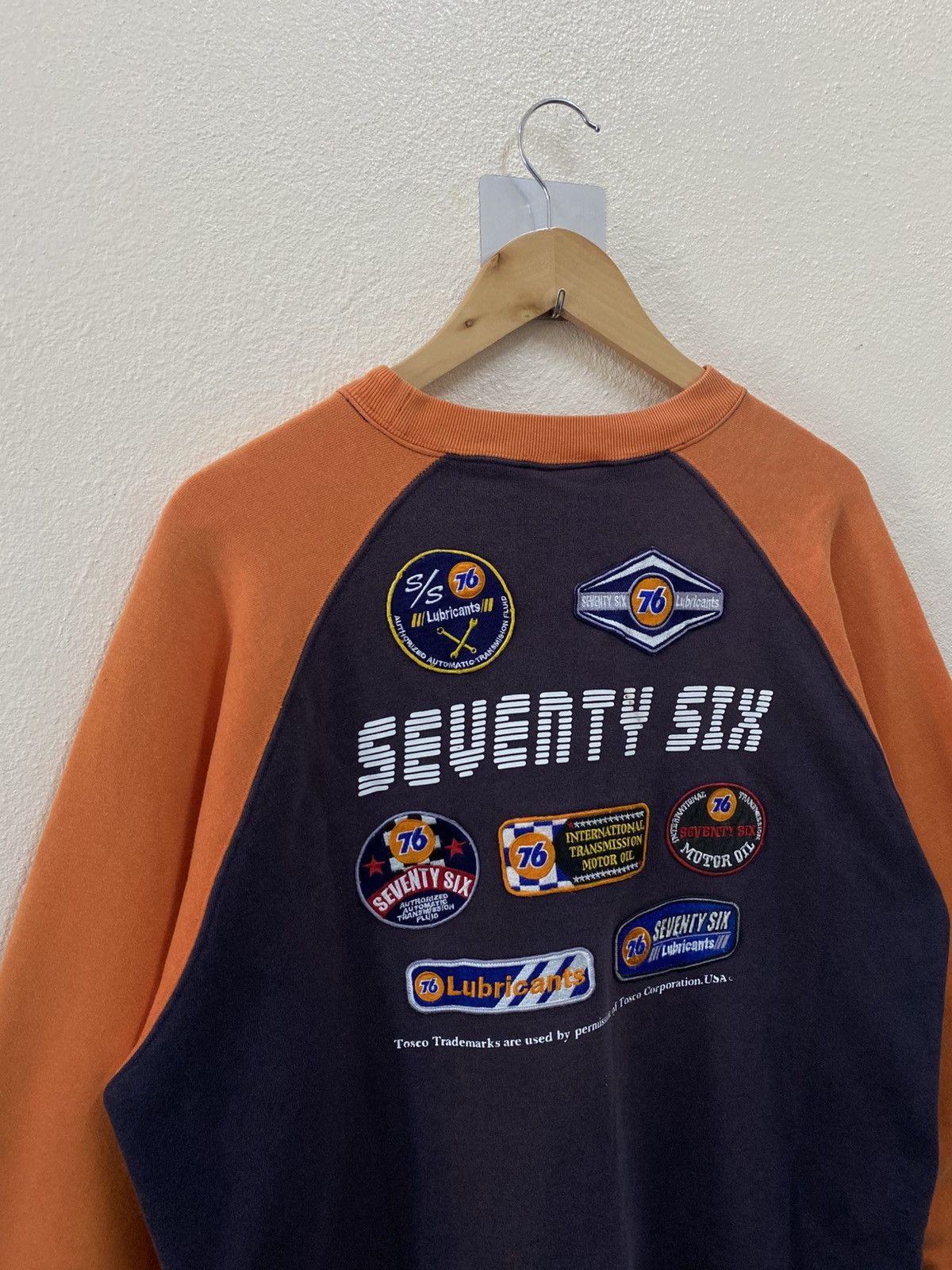 Other Vtg 76 Lubricant Sweatshirt Size US L / EU 52-54 / 3 - 3 Thumbnail