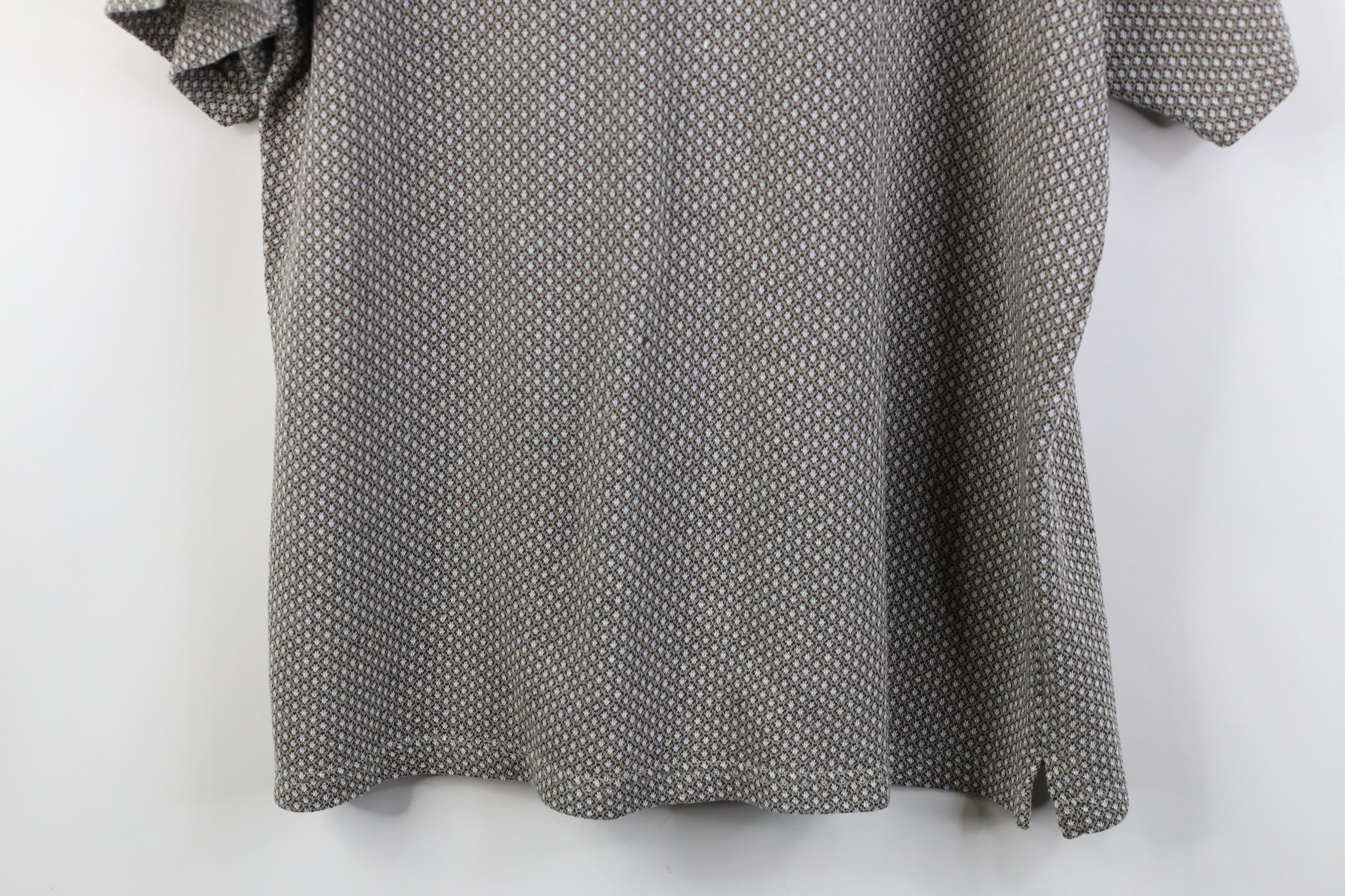 Vintage Vintage 90s Streetwear Diamond Knit Collared Golf Polo Shirt Size US L / EU 52-54 / 3 - 13 Thumbnail
