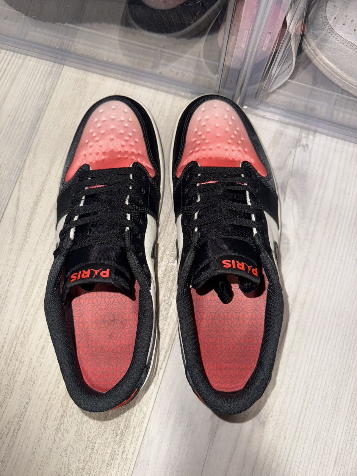Jordan Brand Air Jordan 1 Retro Low OG Paris Saint-Germain (PSG) Size US 11 / EU 44 - 6 Thumbnail