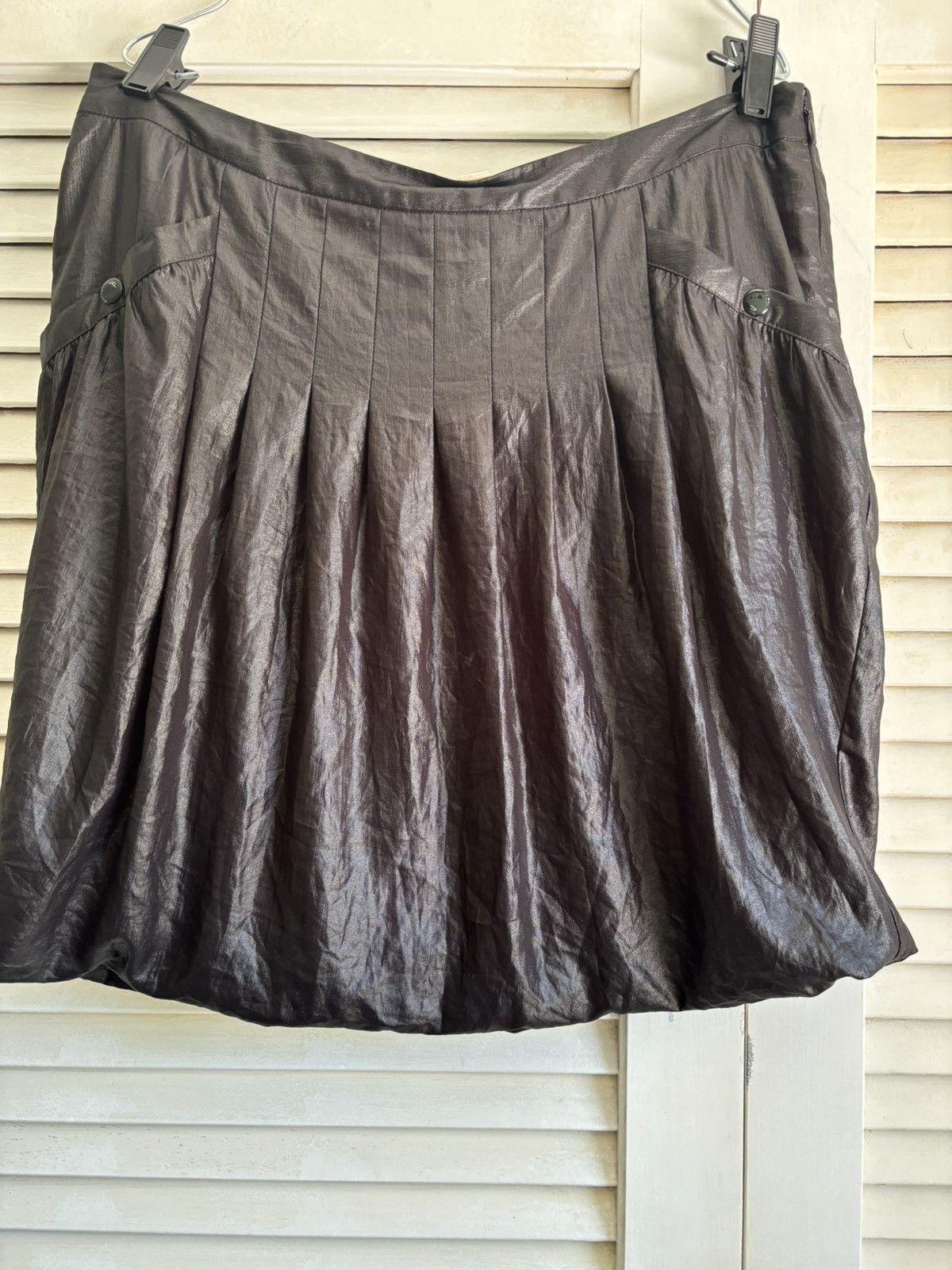 Diesel black mini skirt