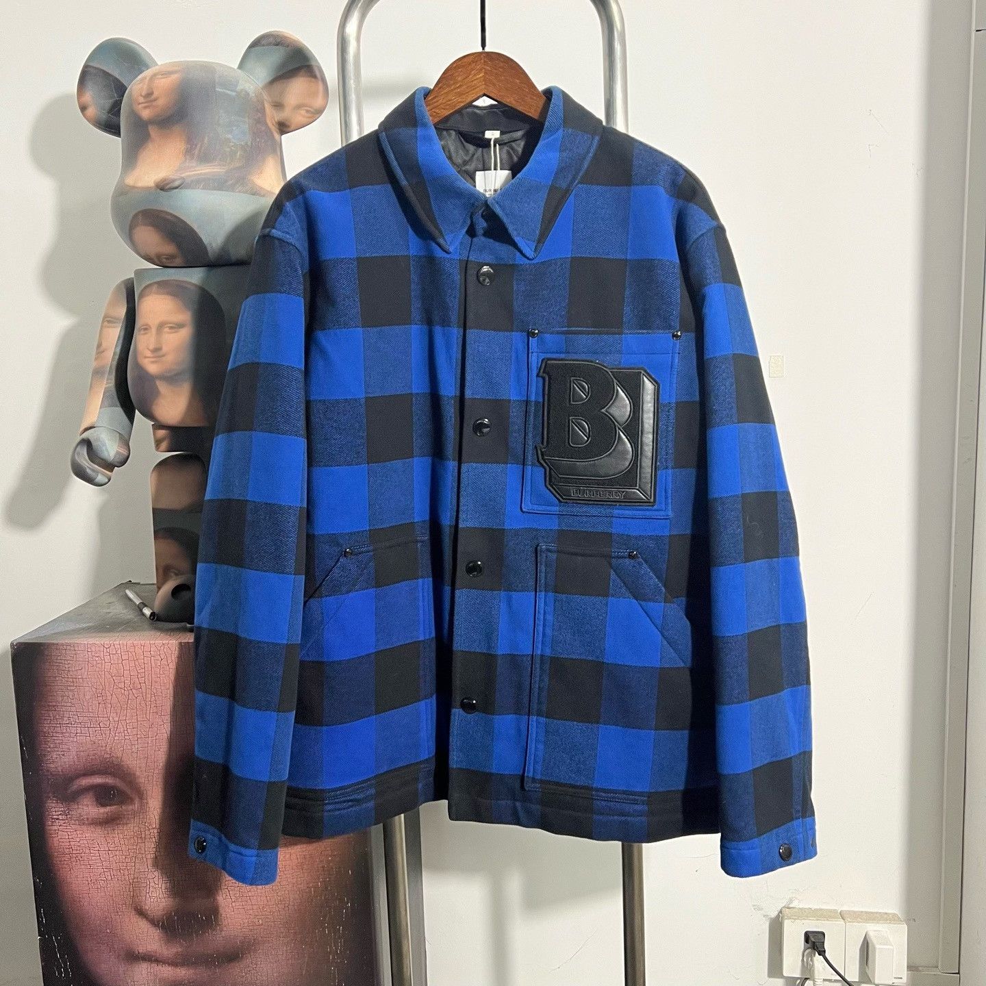Burberry Burberry Plaid Cotton Heavy Coat l Men Size US L / EU 52-54 / 3 - 1 Thumbnail
