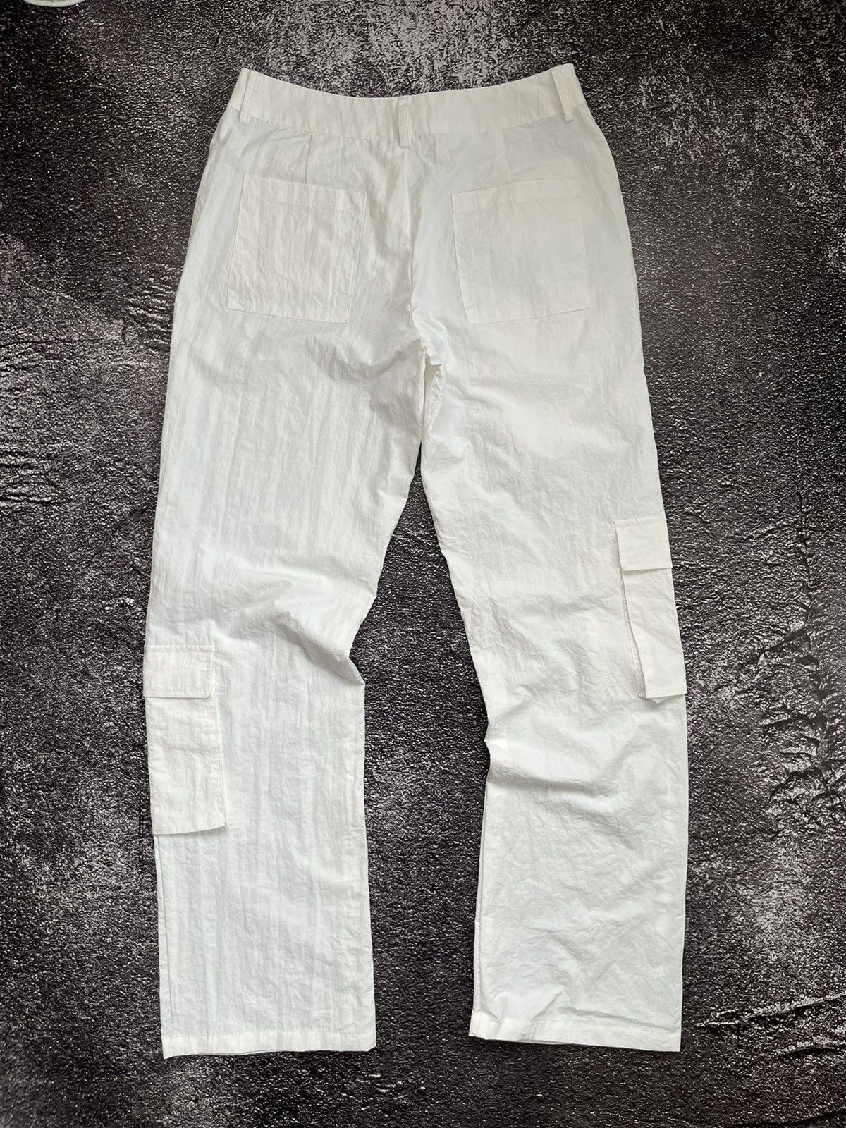 Other LE GER by Lena Gercke Cargo Multipocket White Pants Size 28" / US 6 / IT 42 - 4 Thumbnail