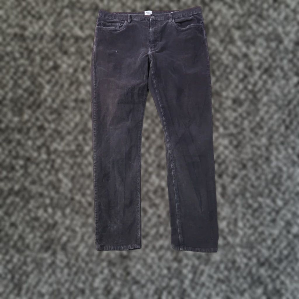 Flint And Tinder Flint And Tinder Slim Straight Leg Chino Pants Mens 38x34 Corduroy Brown 5-Pocket Design Regular Fit Stretch Inseam 34 Linen? Size US 38 / EU 54 - 1 Thumbnail
