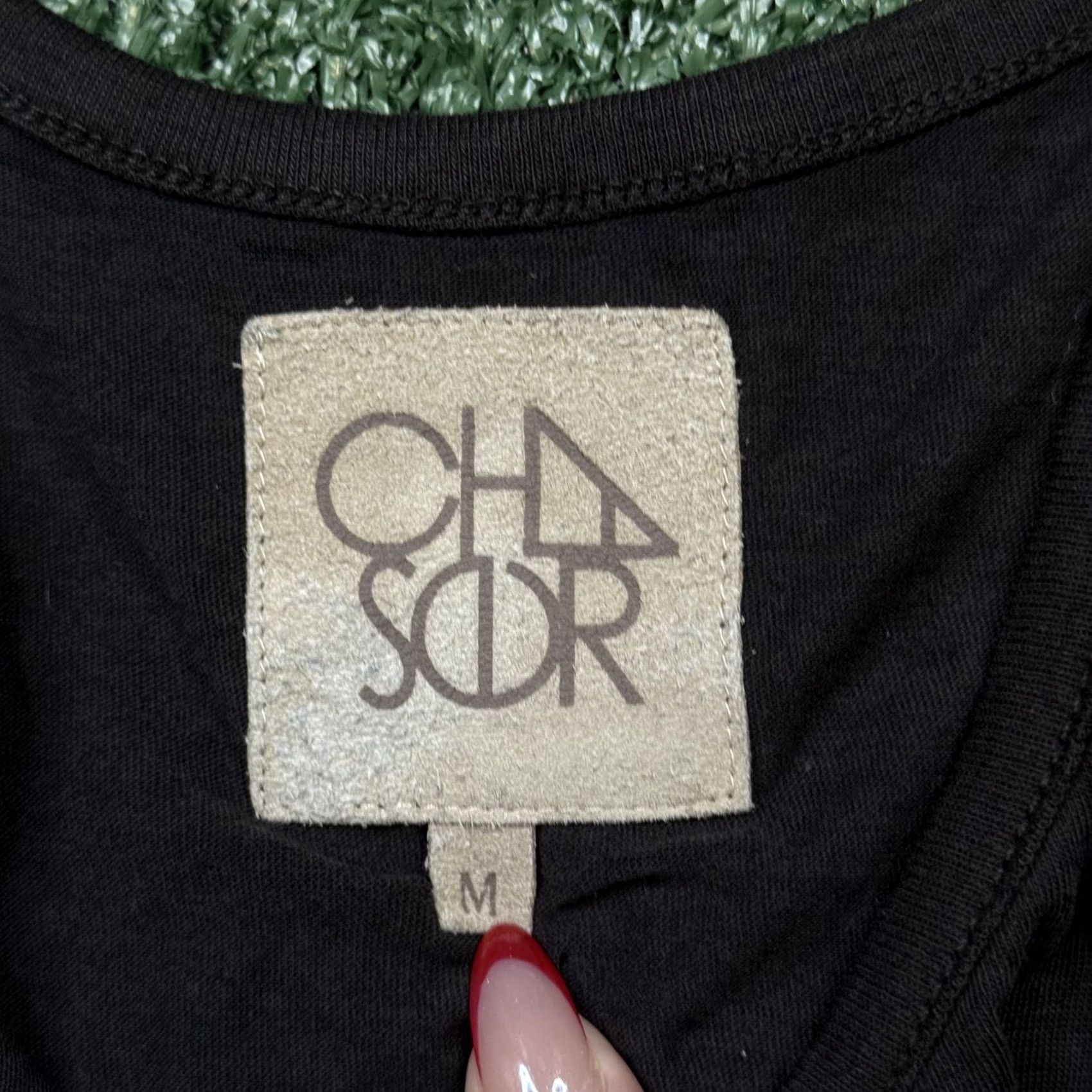Vintage Chaser Tank Top Size M Black Sleeveless Shirt Lightweight Casual Tee Womens Size M / US 6-8 / IT 42-44 - 6 Thumbnail