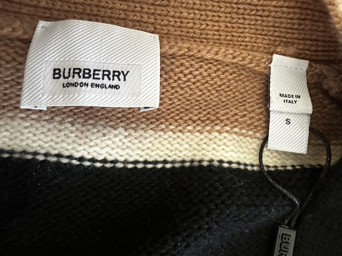 Burberry Burberry Striped Wool/Cashmere Knit Cardigan Size US S / EU 44-46 / 1 - 3 Thumbnail