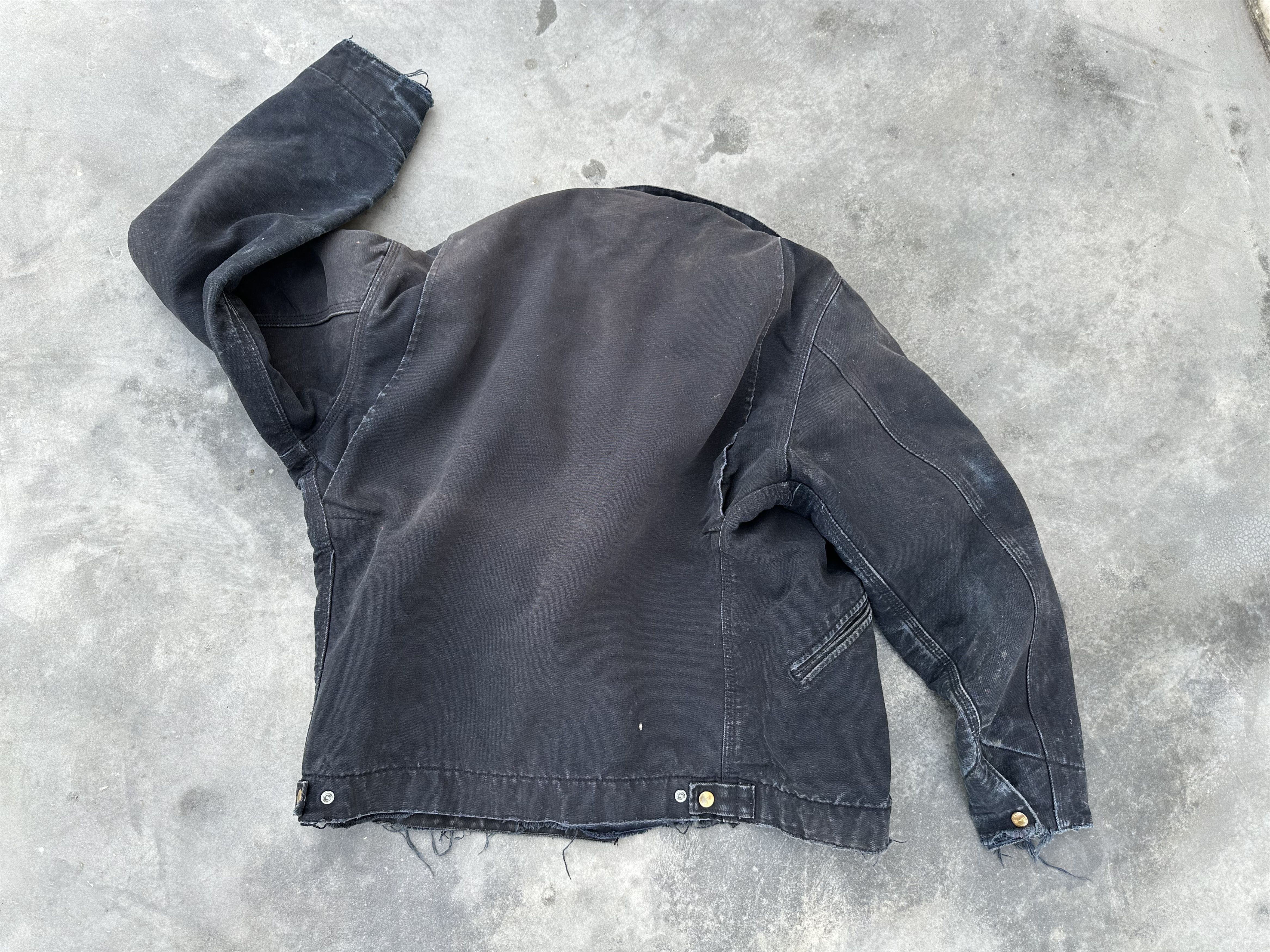 Carhartt Vintage Carhartt J01 BLK Detroit Jacket Black Size US M / EU 48-50 / 2 - 12 Thumbnail
