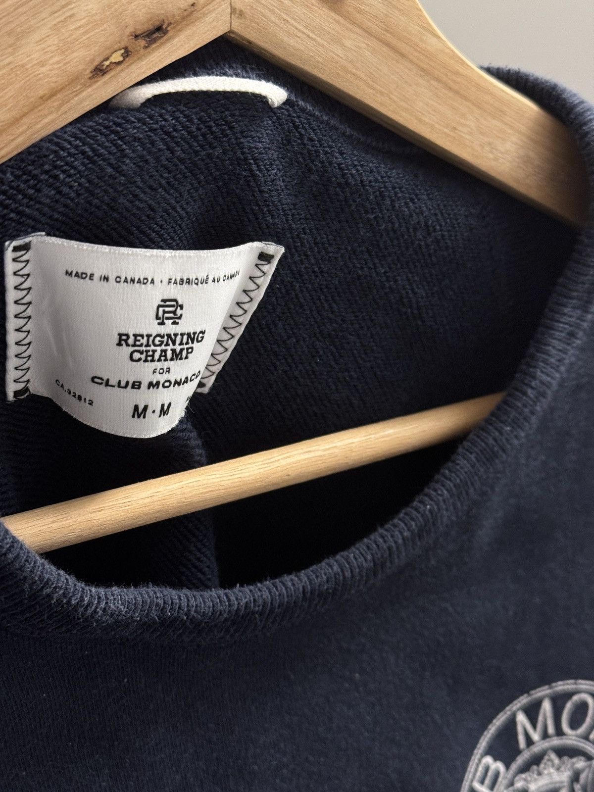 Club Monaco × Reigning Champ Midweight Crewneck Sweatshirt x Club Monaco Size US M / EU 48-50 / 2 - 5 Thumbnail