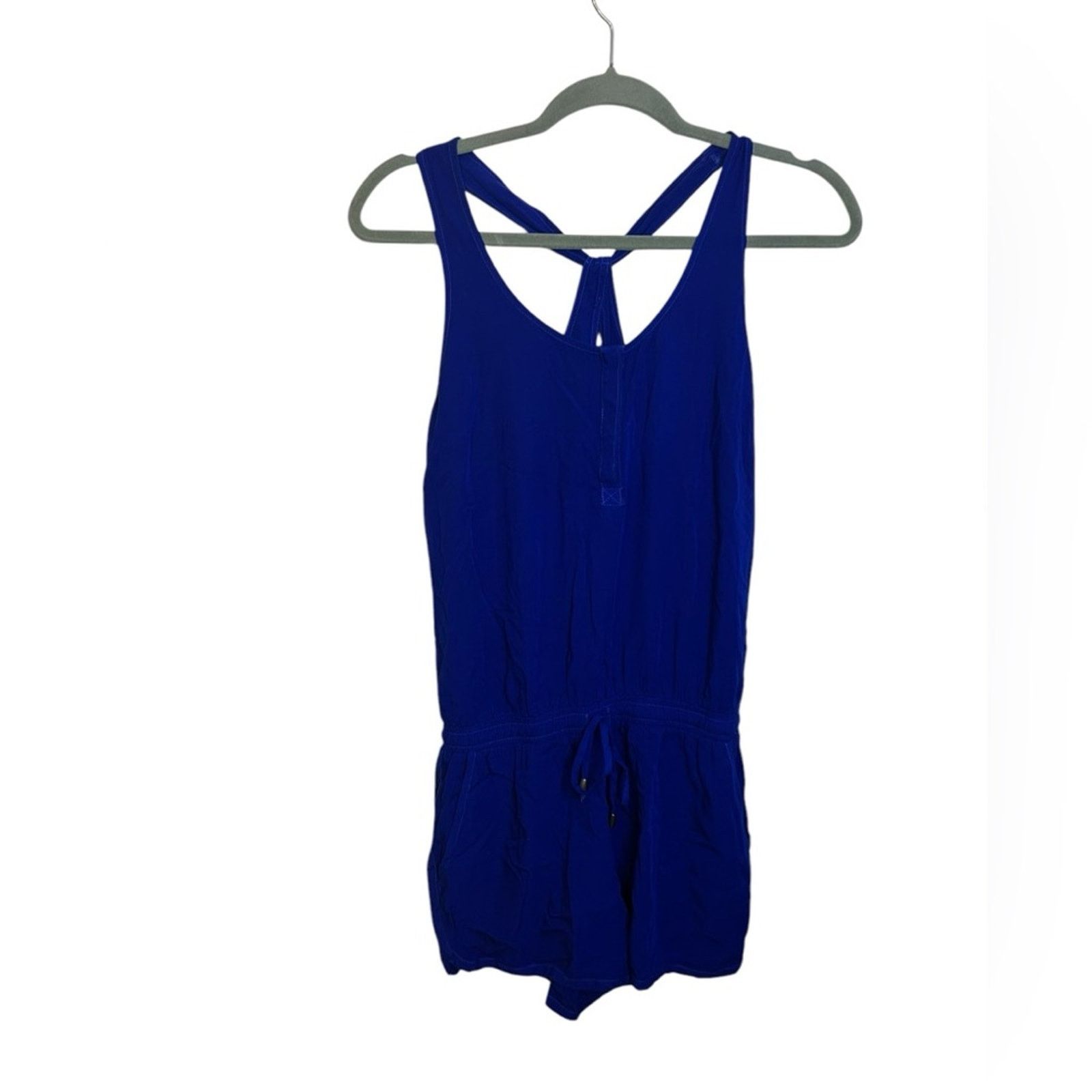 Splendid Splendid Royal Blue Snap Front Romper Size 26" / US 2 / IT 38 - 1 Thumbnail