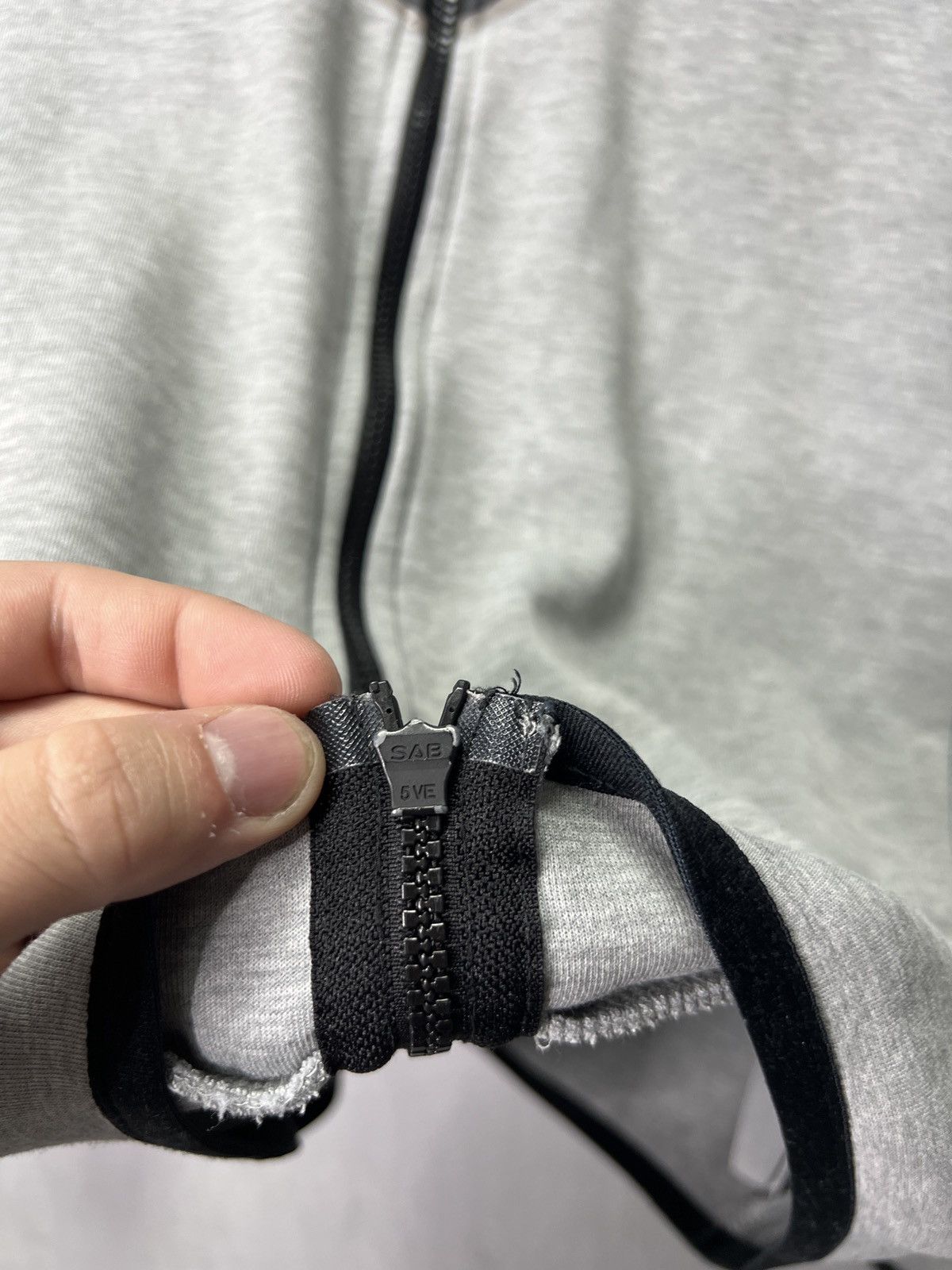 Nike Vintage Nike Tech Fleece Zip-Up Hoodie Drill S Size US S / EU 44-46 / 1 - 7 Thumbnail